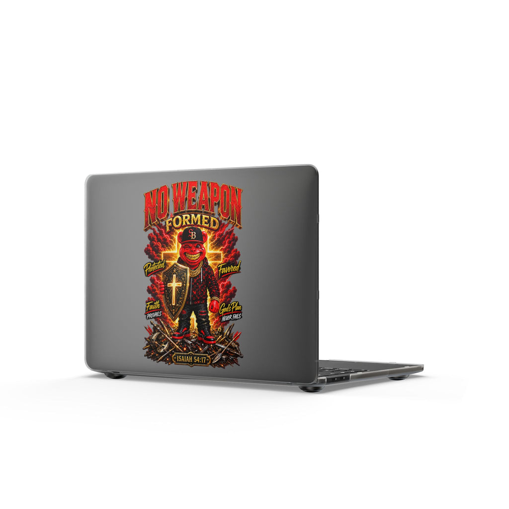 Matte MacBook Cases-NO WEAPON FORMED-SCUMMIEBEARZ™️