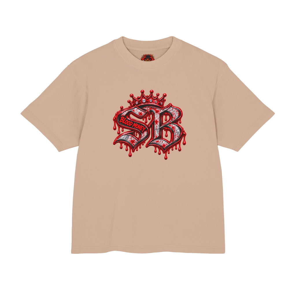 Unisex Urban Heavy Tee-BLOOD MONEY STREET CODE-SCUMMIEBEARZ™️