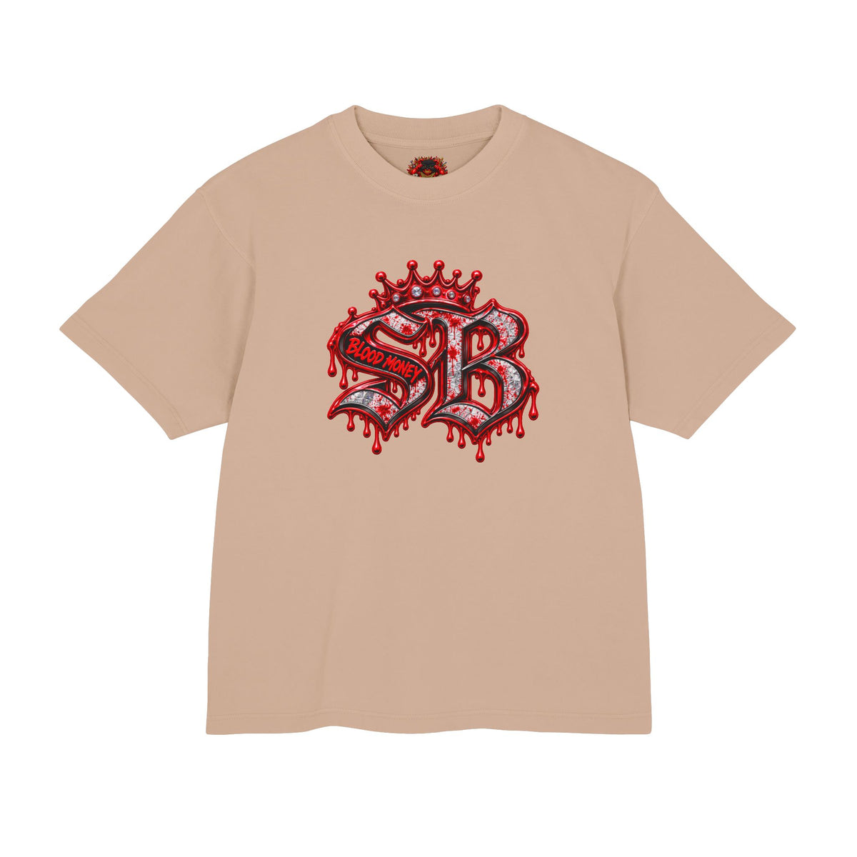 Unisex Urban Heavy Tee-BLOOD MONEY STREET CODE-SCUMMIEBEARZ™️