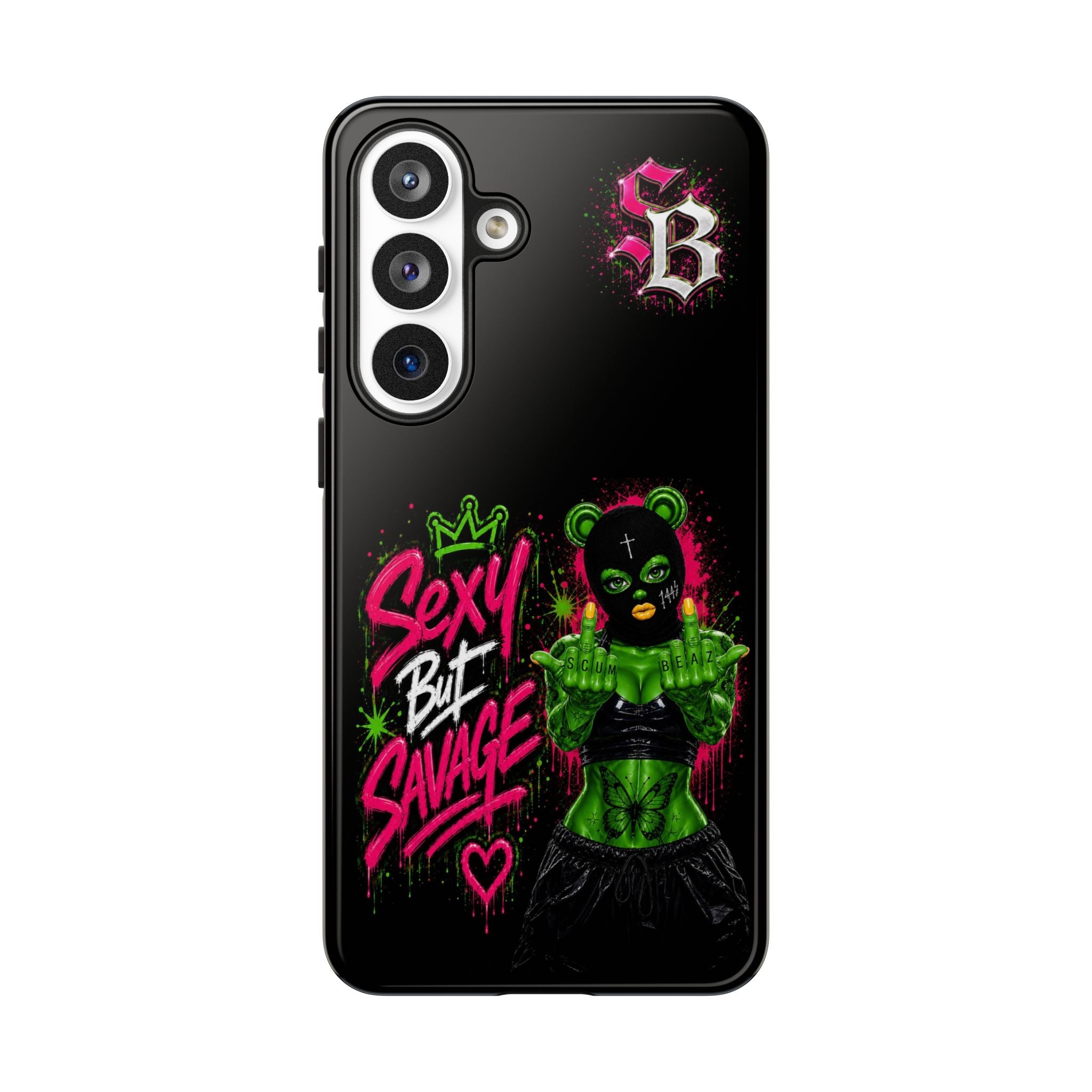 SCUMMIEBEARZ Sexy But Savage Green Remix Tough Cases
