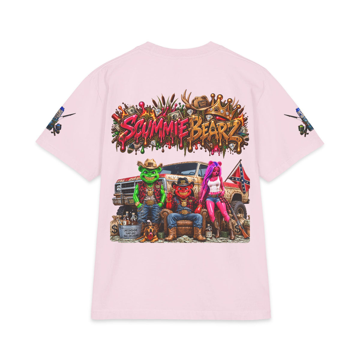 Unisex Max Heavyweight Short Sleeve-REBEL FORD-SCUMMIEBEARZ™️
