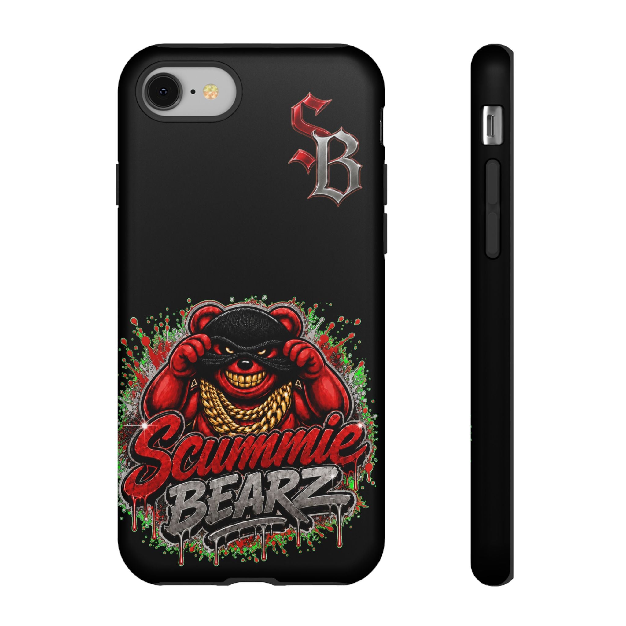 SCUMMIEBEARZ ♦️RED LOGO♦️ Tough Cases