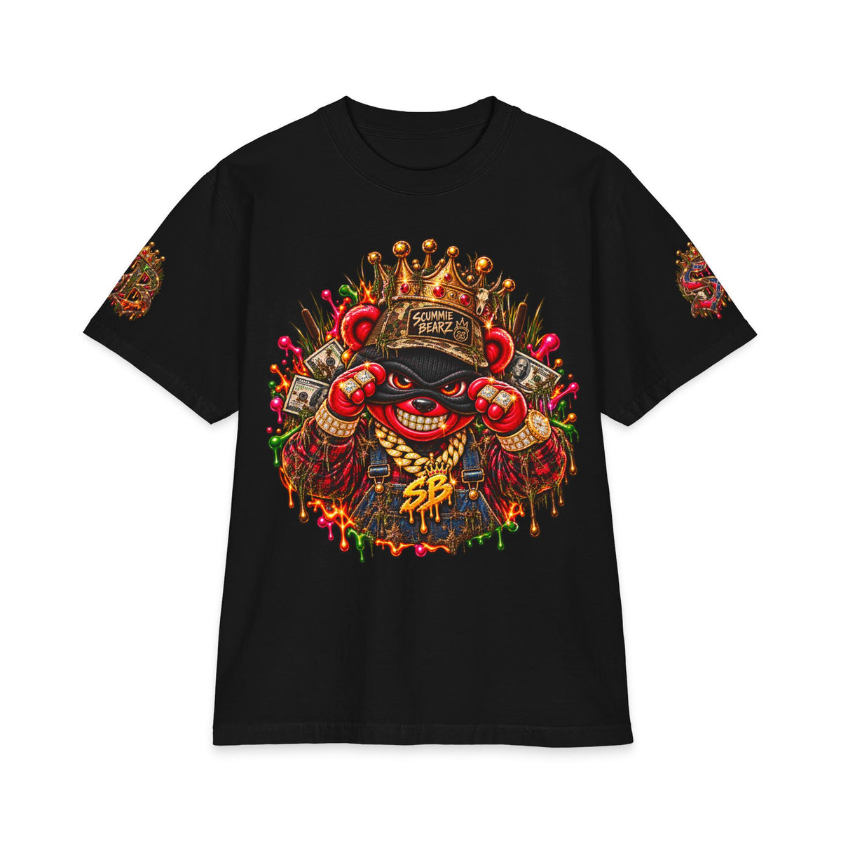 The Three Untryamigos | SCUMMIEBEARZ™ Shaka Wear Heavyweight Tee