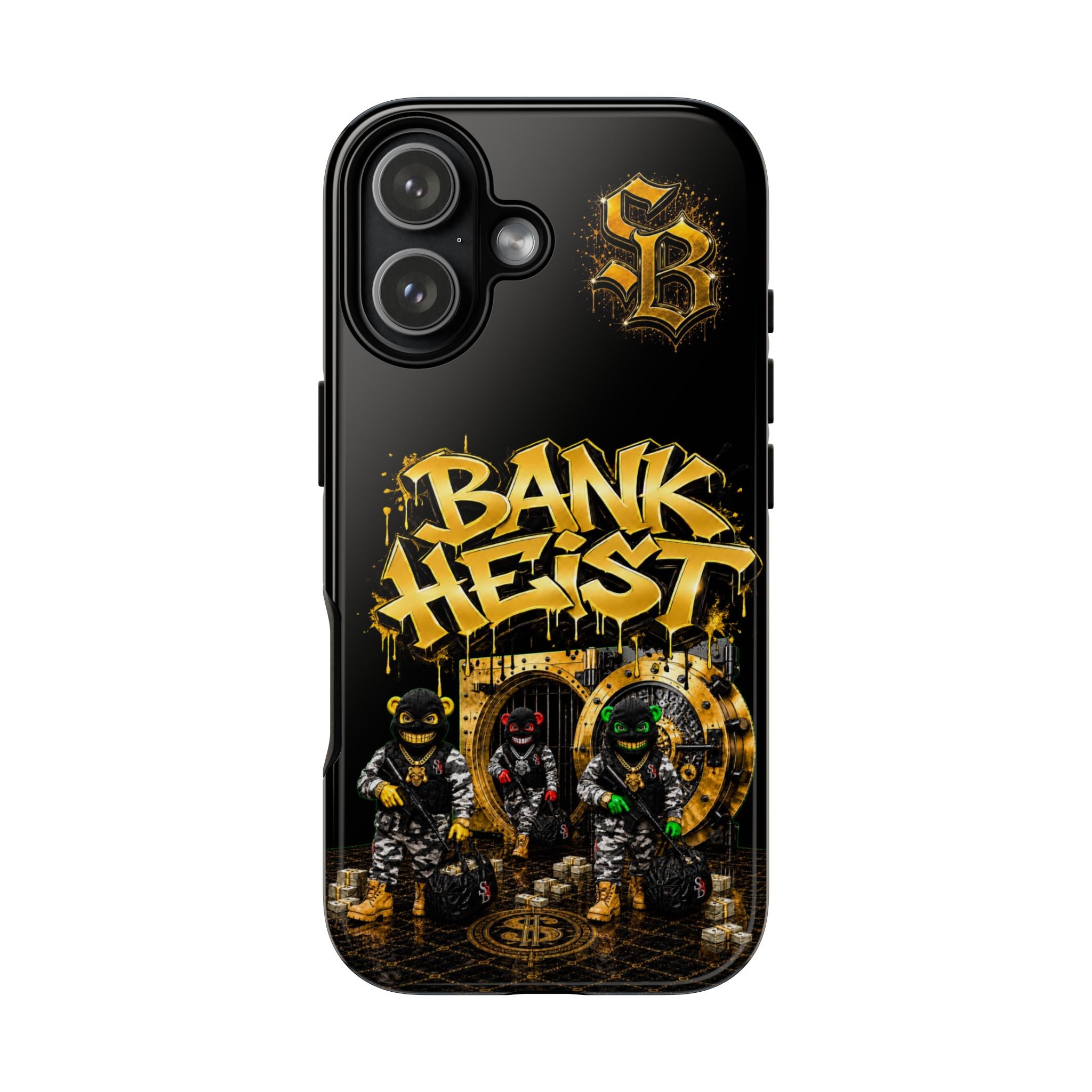 SCUMMIEBEARZ Bank Heist Tough Cases