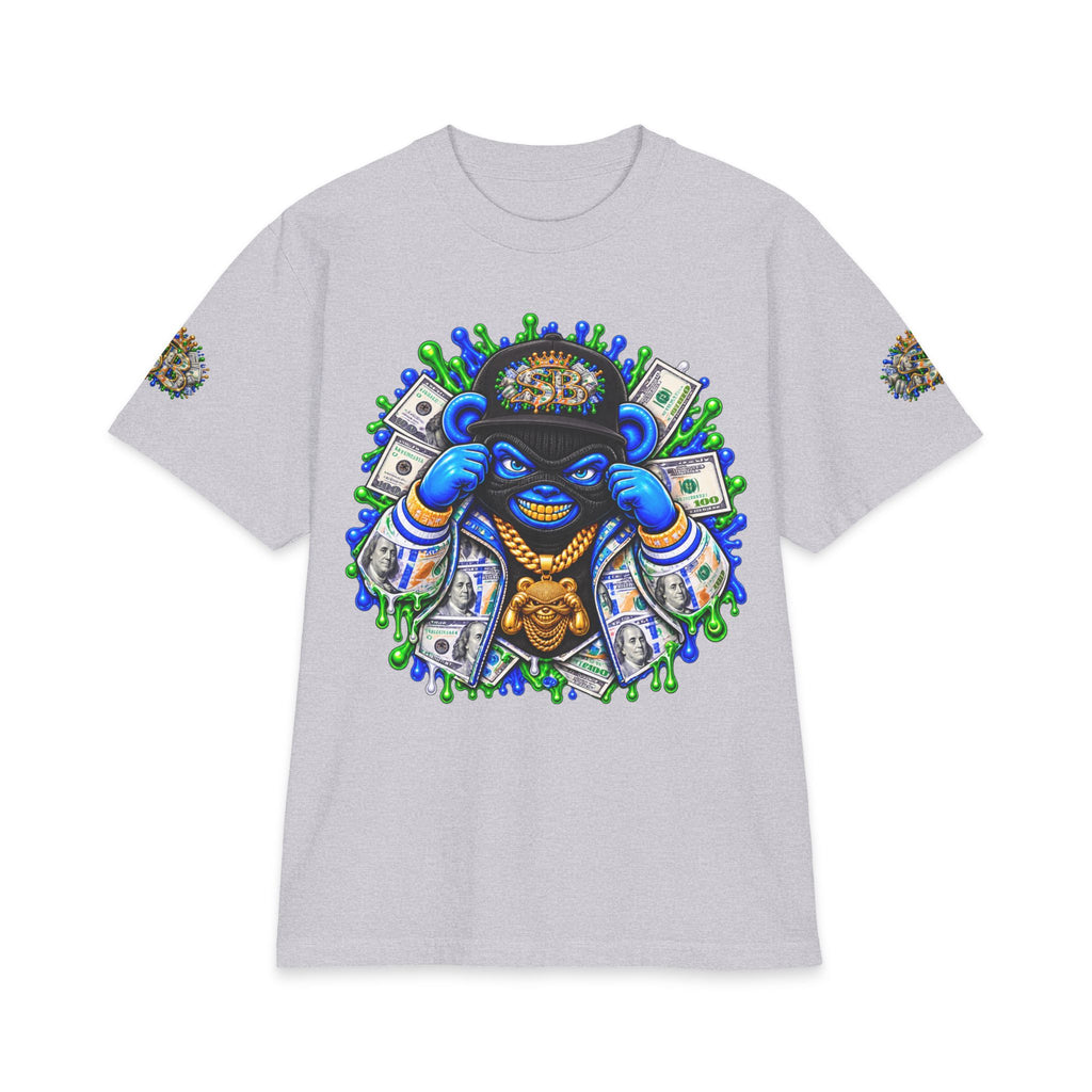 Money Hungry — Alternate Layout | SCUMMIEBEARZ™ Shaka Wear Heavyweight Tee