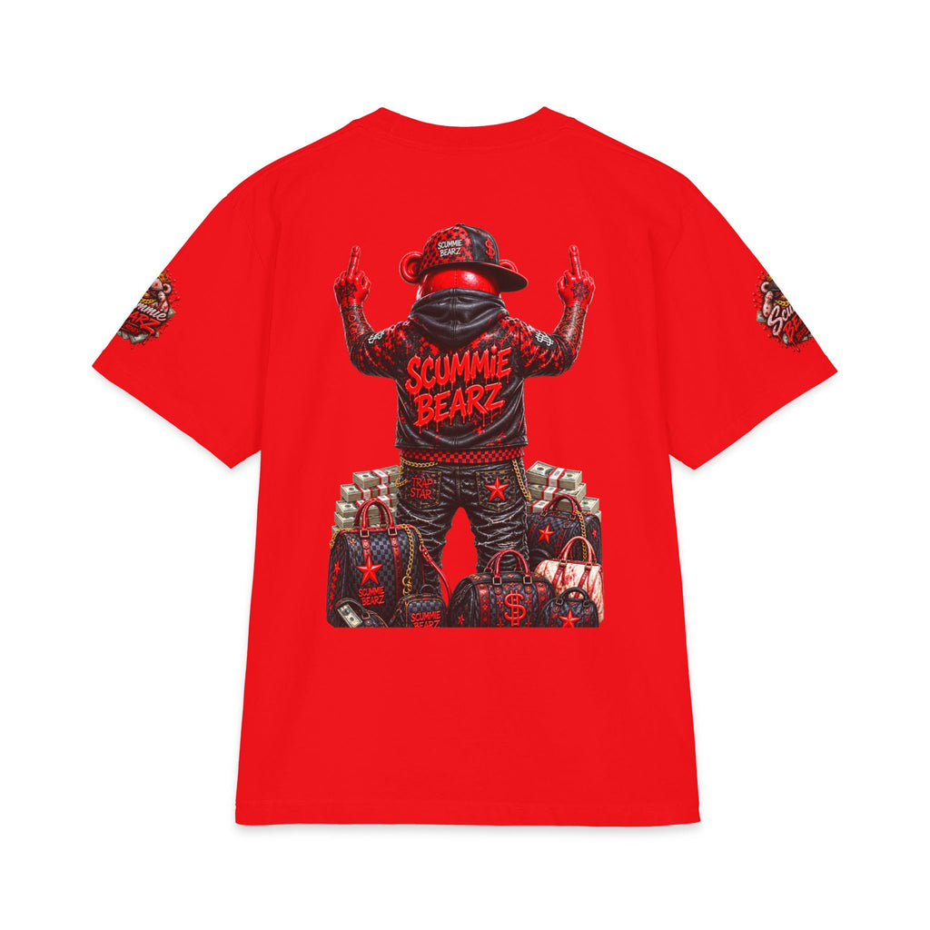 Red Draco | SCUMMIEBEARZ™ Shaka Wear Heavyweight Tee