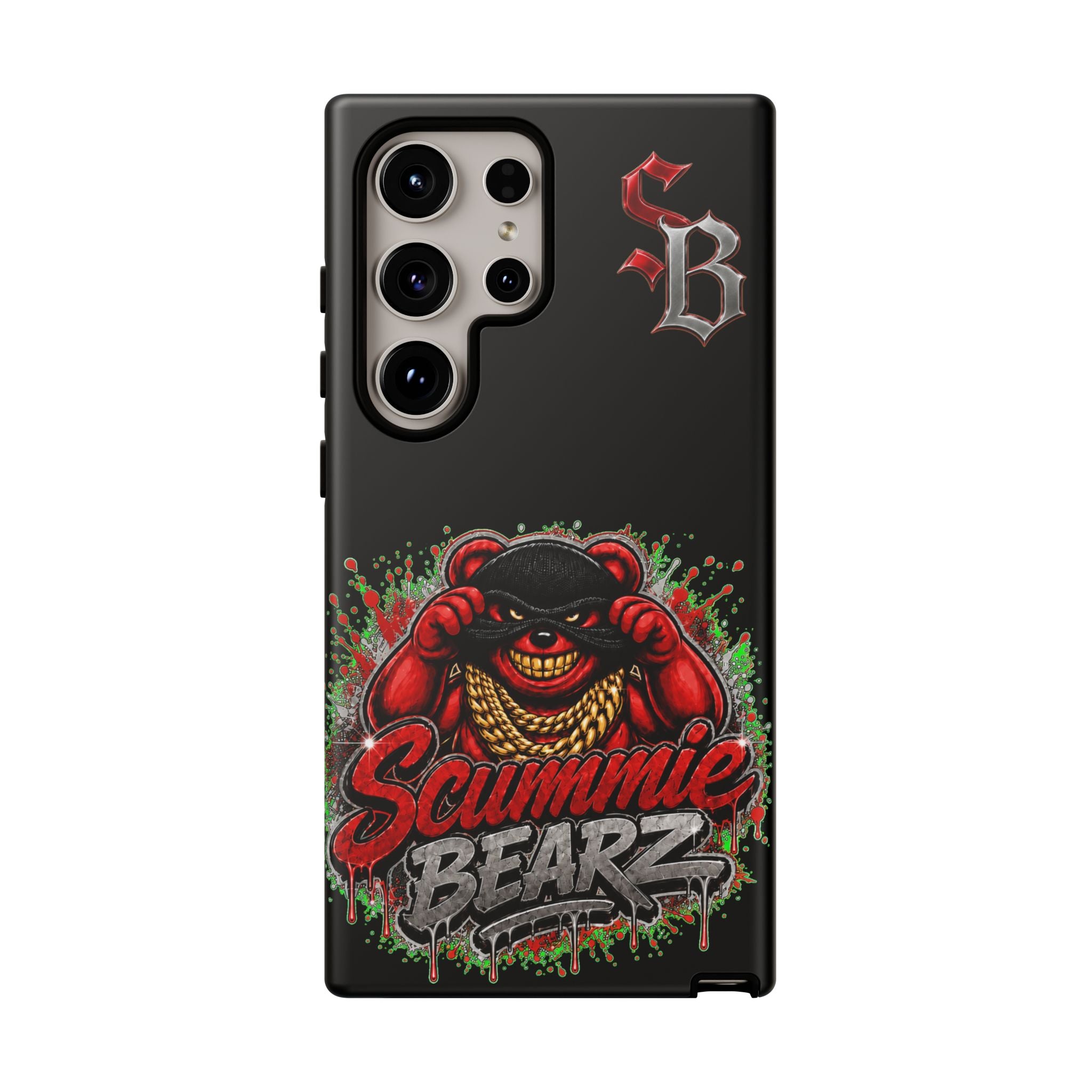 SCUMMIEBEARZ ♦️RED LOGO♦️ Tough Cases