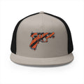 5 Panel Trucker Cap-ORANGE GLOCK LOGO-SCUMMIEBEARZ™️