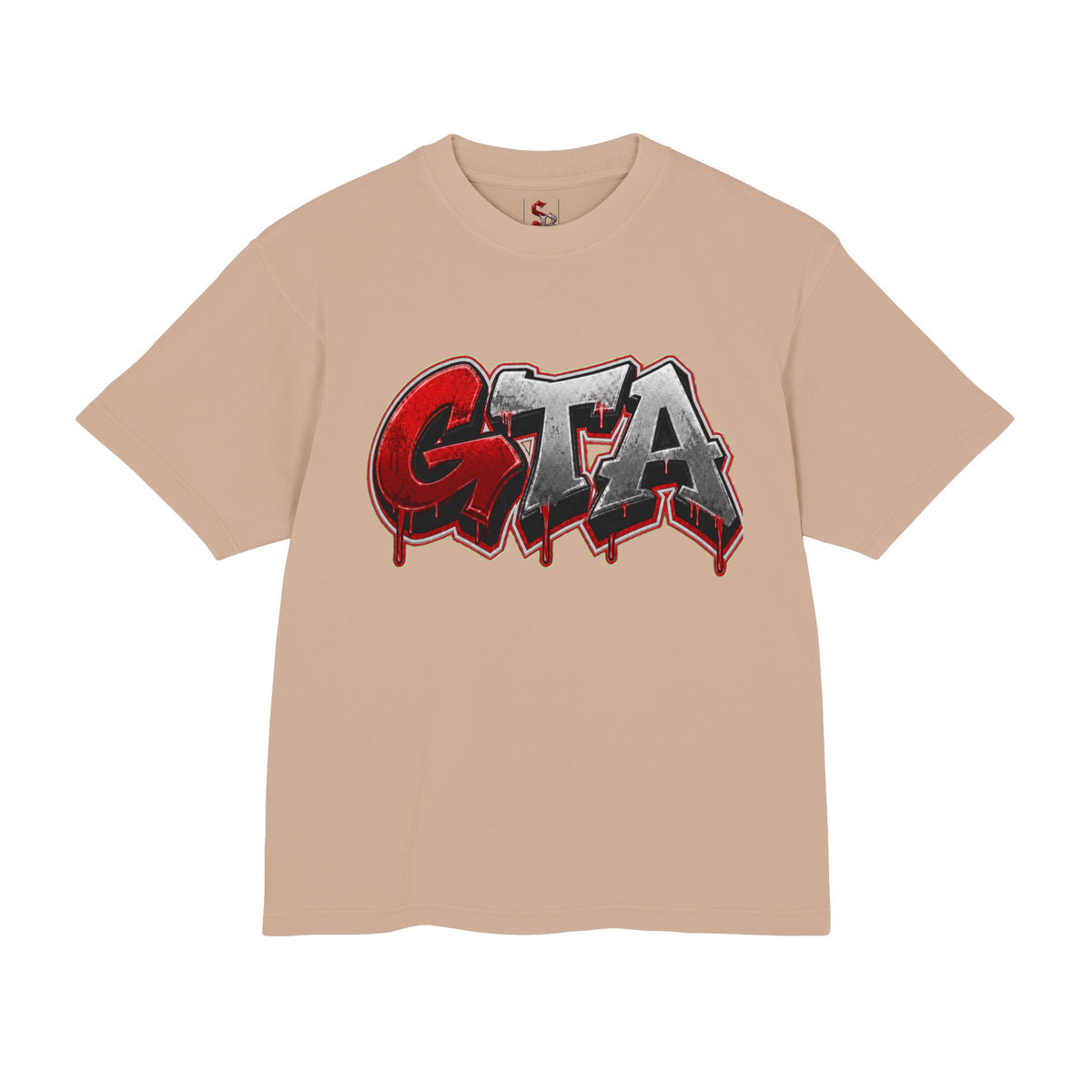 Unisex Graphic T-Shirt-RED GTA REMIX2-SCUMMIEBEARZ™️