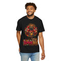 Unisex Garment-Dyed T-shirt-CROWN MASK LOGO HILLBILLY AIRBOAT -SCUMMIEBEARZ™