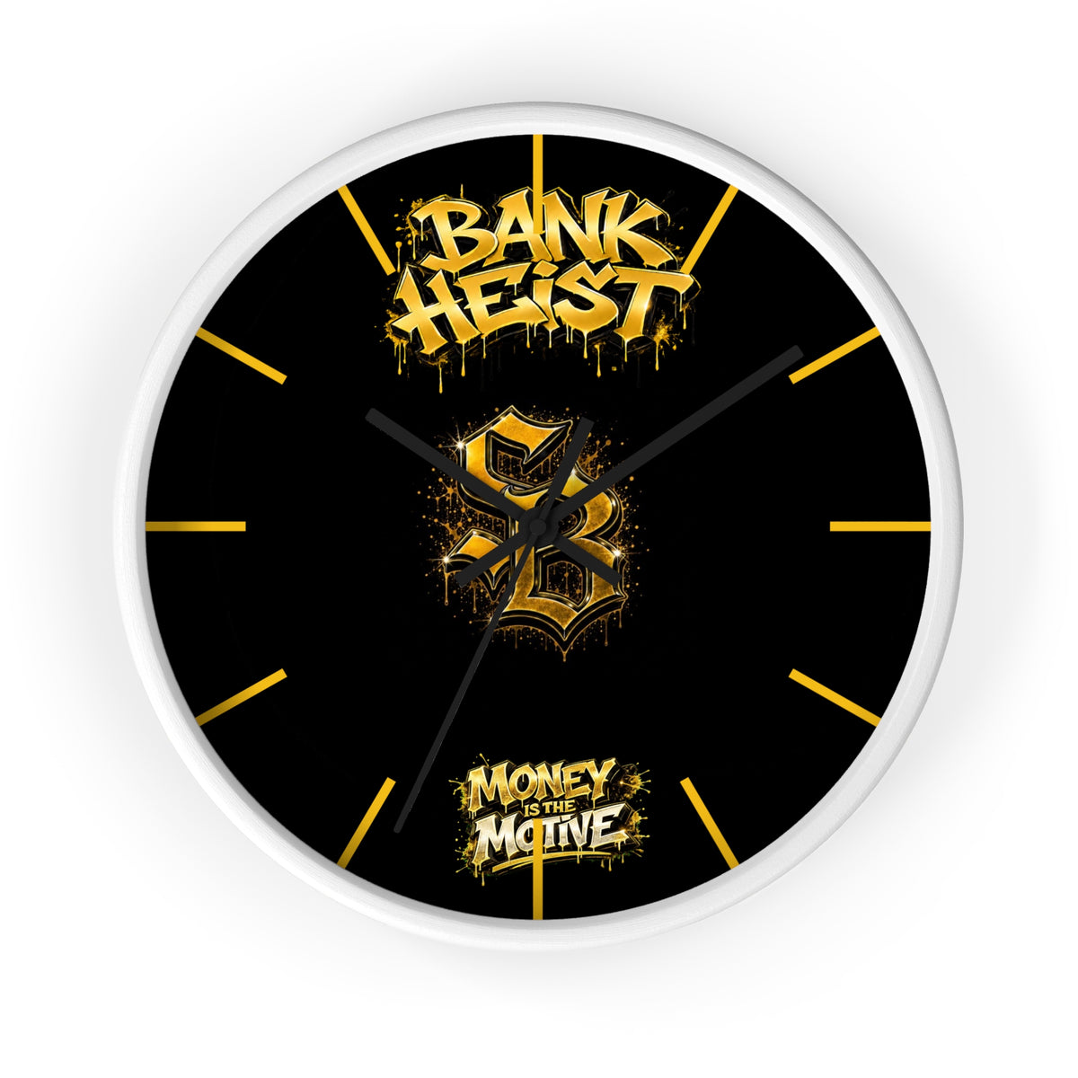 Wall Clock-Bank Heist Money Is the Motive-SCUMMIEBEARZ™️