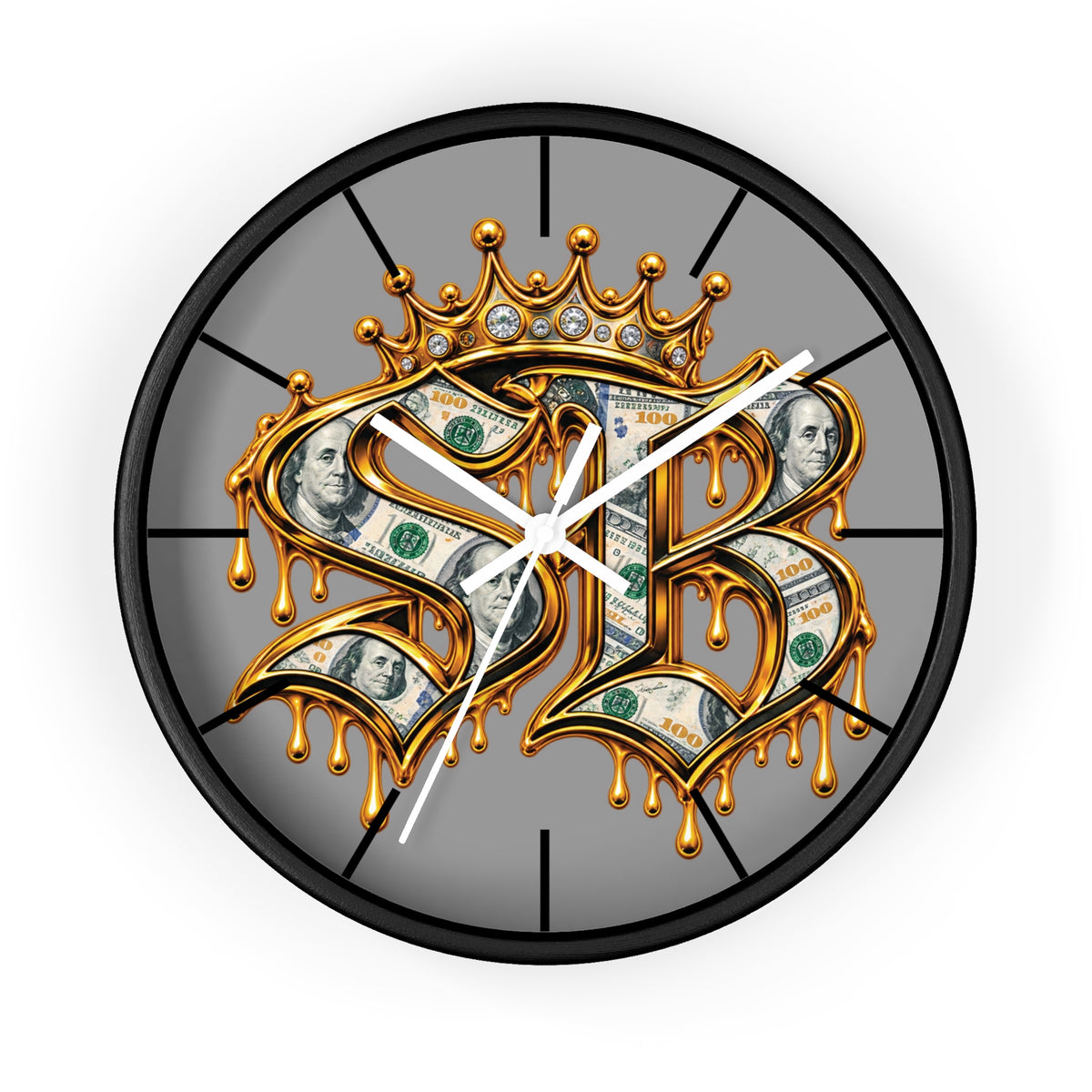 Wall Clock-MONEY SB LOGO-SCUMMIEBEARZ™️