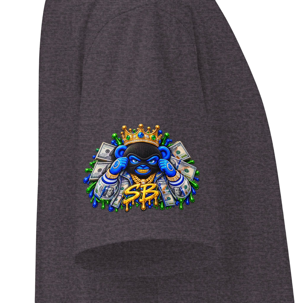 Sb Logo Paperchaser Masked Crown | SCUMMIEBEARZ™ Shaka Wear Heavyweight Tee