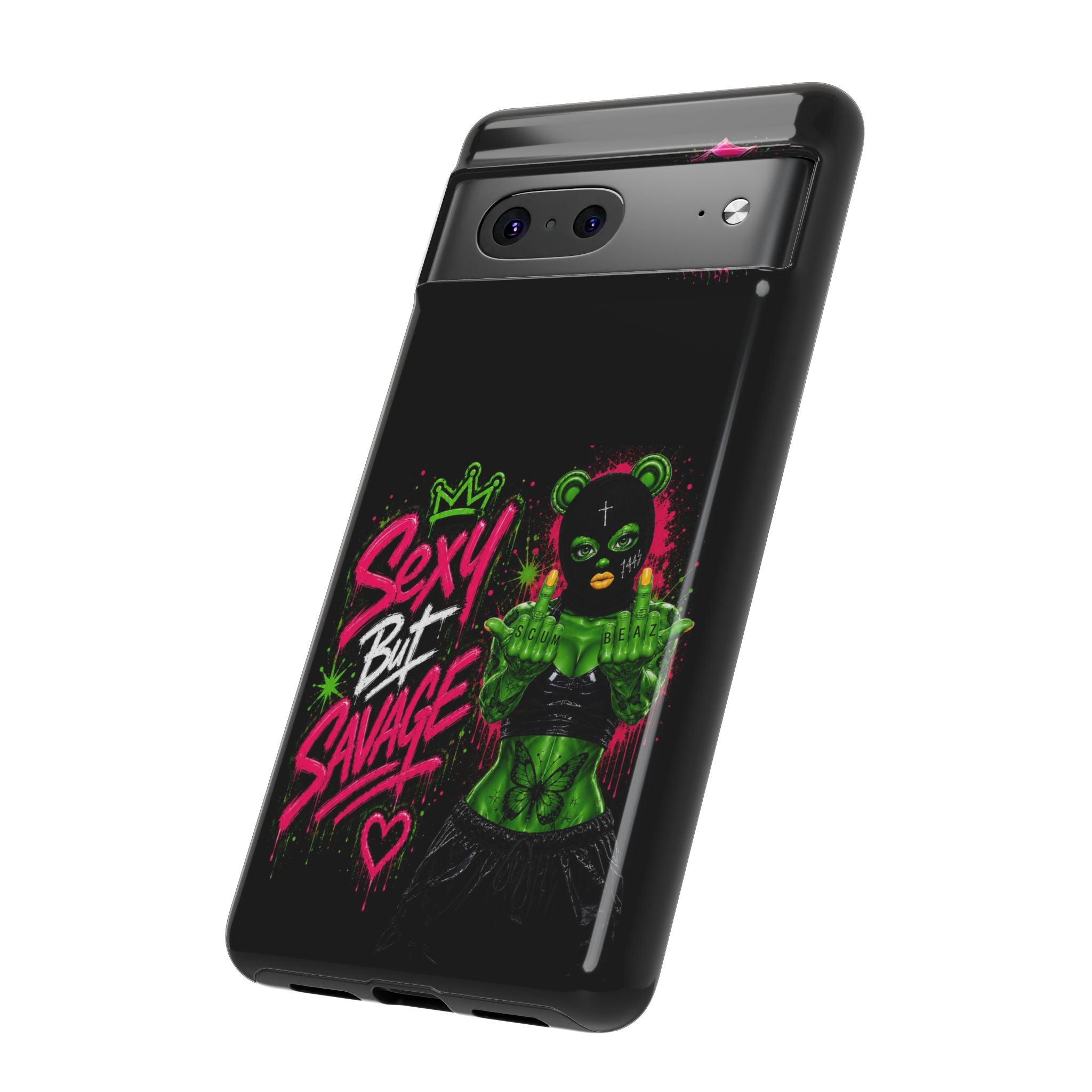 SCUMMIEBEARZ Sexy But Savage Green Remix Tough Cases