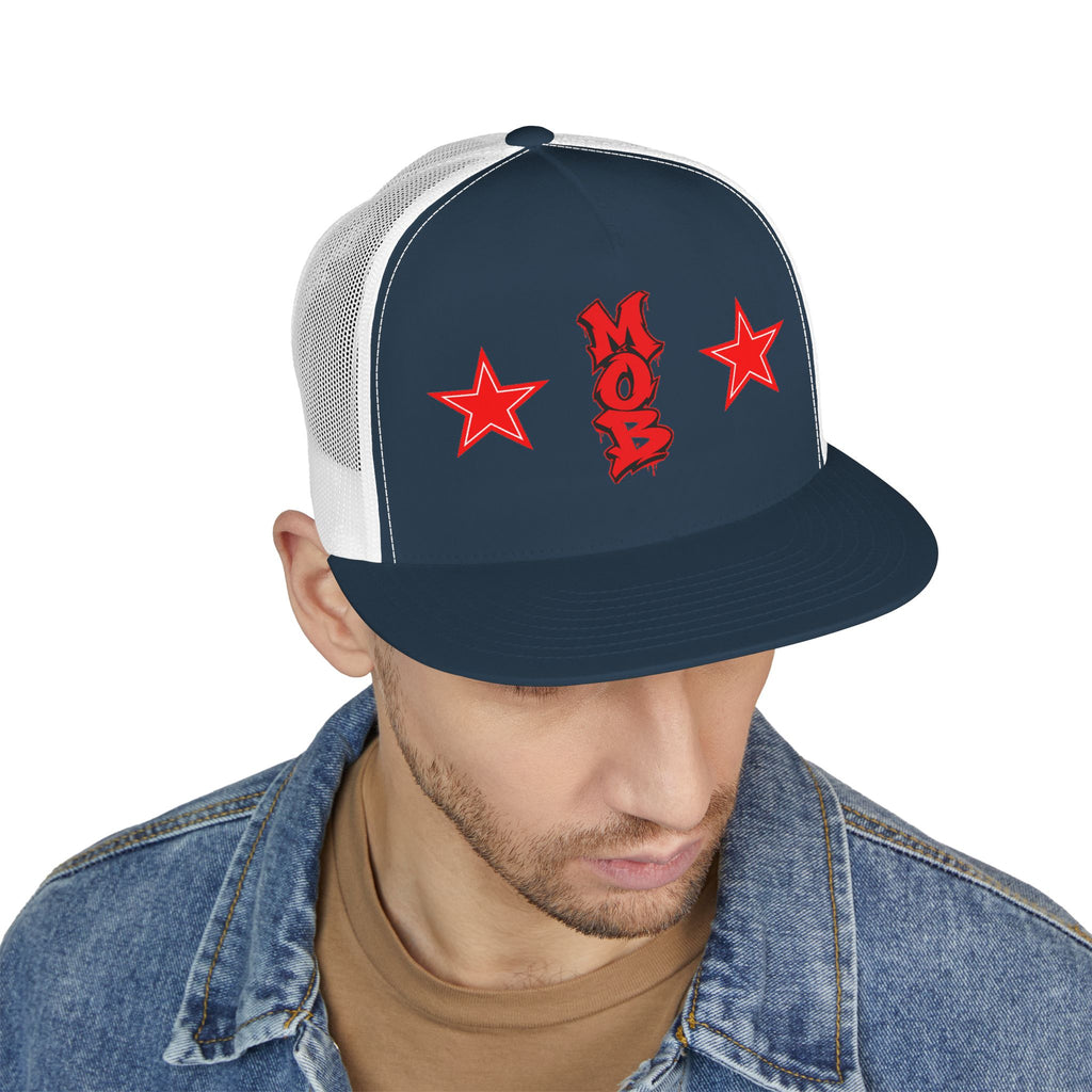 5 Panel Trucker Cap-MOB-SCUMMIEBEARZ™️