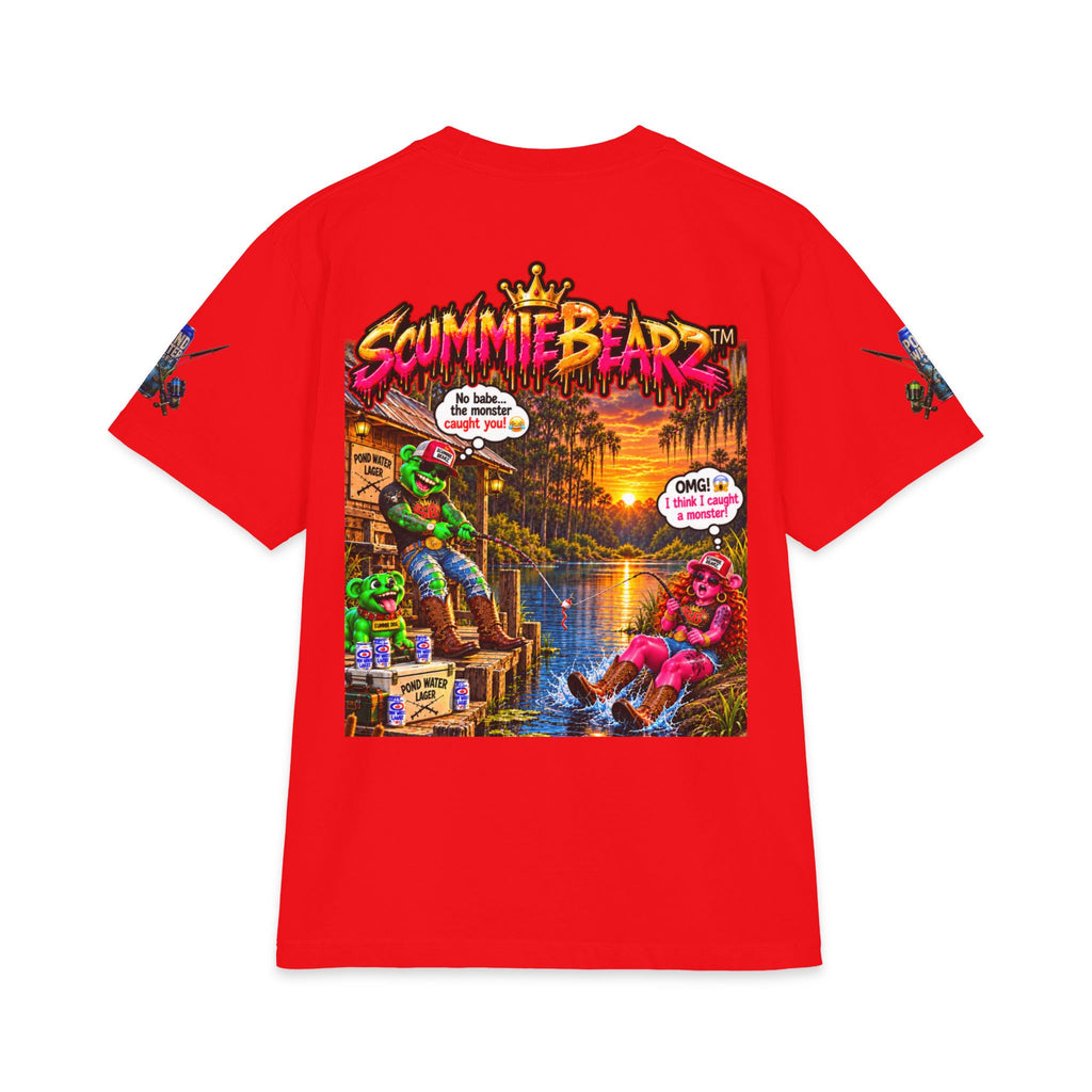 No Babe The Monster Got You | SCUMMIEBEARZ™ Shaka Wear Heavyweight Tee