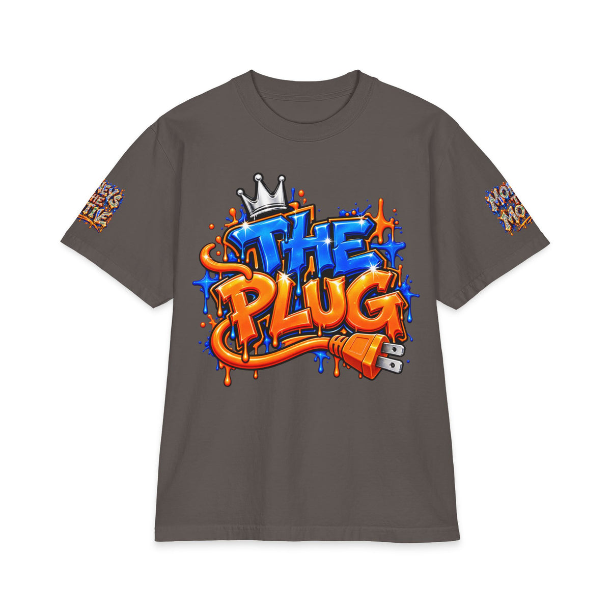 Unisex Max Heavyweight Short Sleeve-THE PLUG REMIX-SCUMMIEBEARZ™️