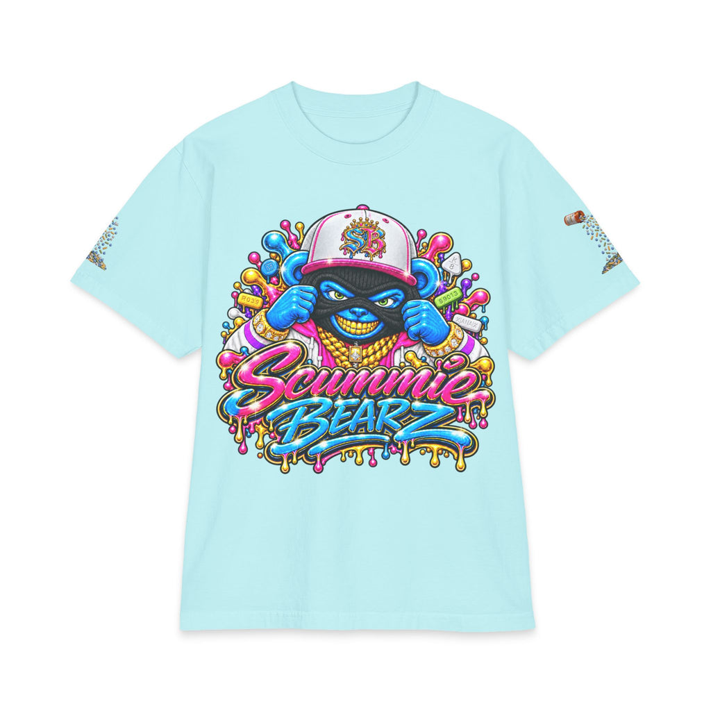 Get Your Mind Right — Multicolor Remix | SCUMMIEBEARZ™ Shaka Wear Heavyweight Tee