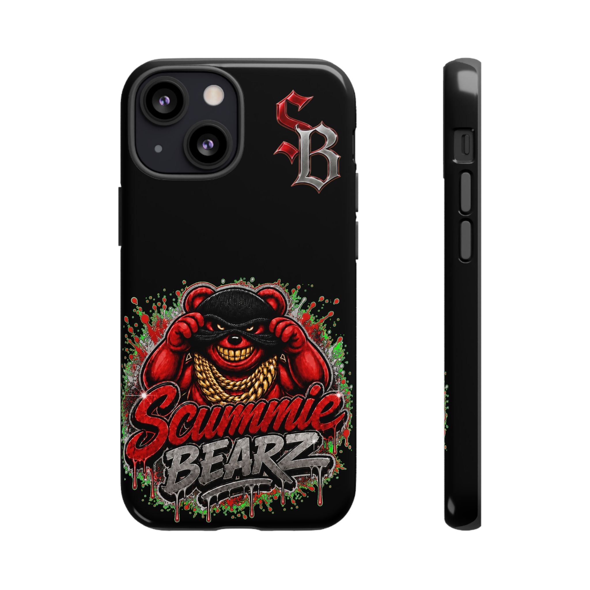 SCUMMIEBEARZ ♦️RED LOGO♦️ Tough Cases