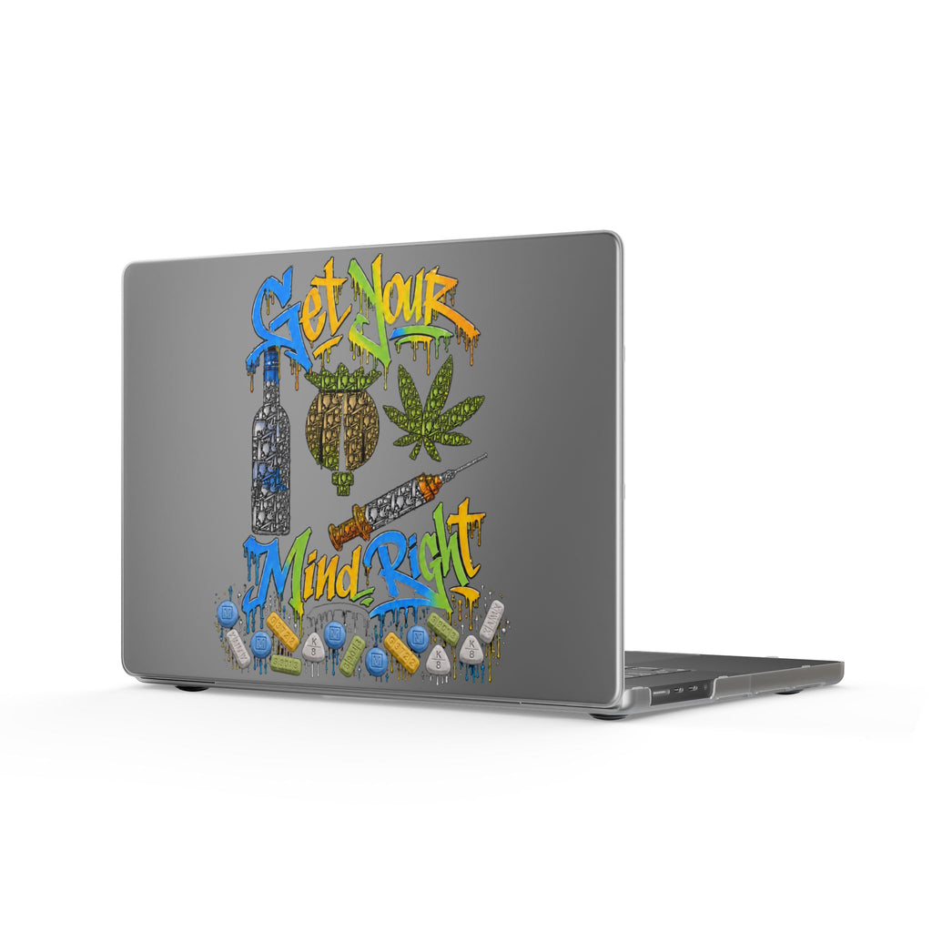 Matte MacBook Cases-GET YOUR MIND, RIGHT-SCUMMIEBEARZ™️