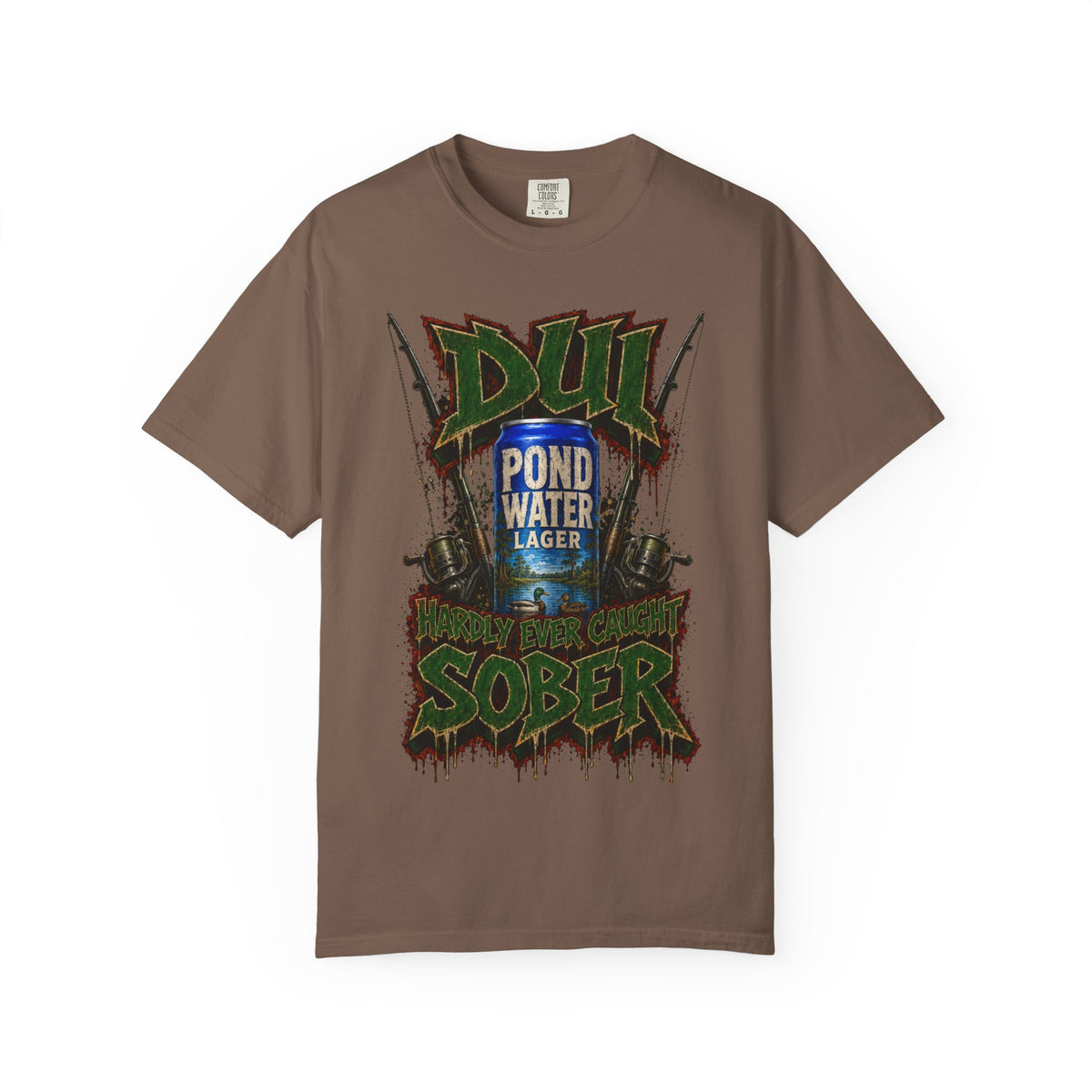 Unisex Garment-Dyed T-shirt-HILLBILLY COLLECTION -SCUMMIEBEARZ™