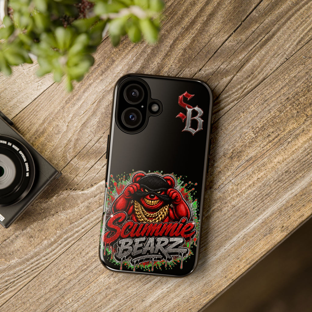 SCUMMIEBEARZ ♦️RED LOGO♦️ Tough Cases