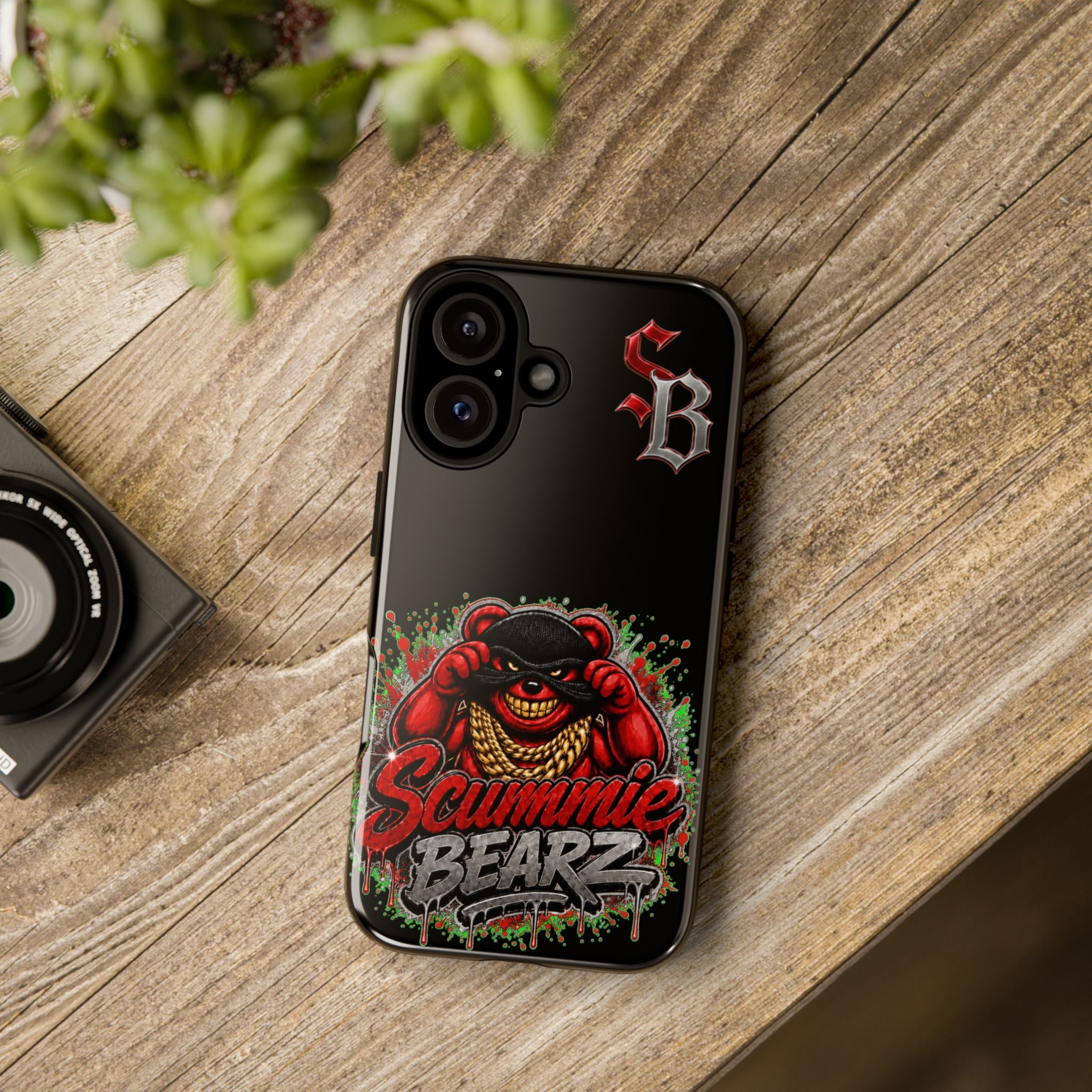 SCUMMIEBEARZ ♦️RED LOGO♦️ Tough Cases