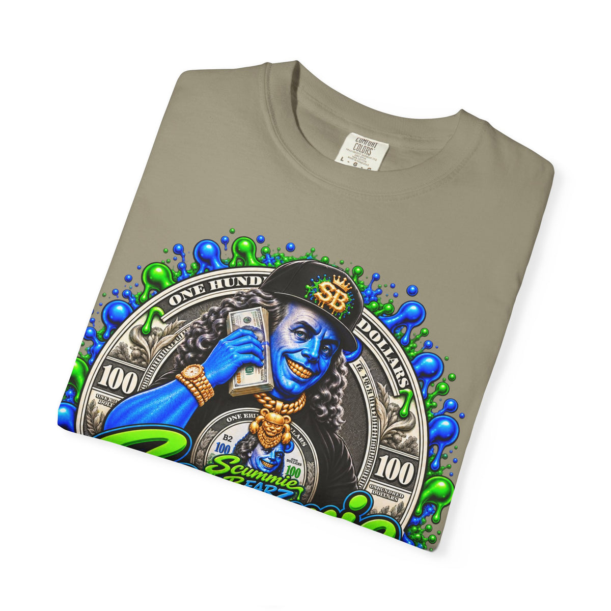 Comfort color 1717- "Paper Chaser" Graphic T-Shirt wha-SCUMMIEBEARZ™️