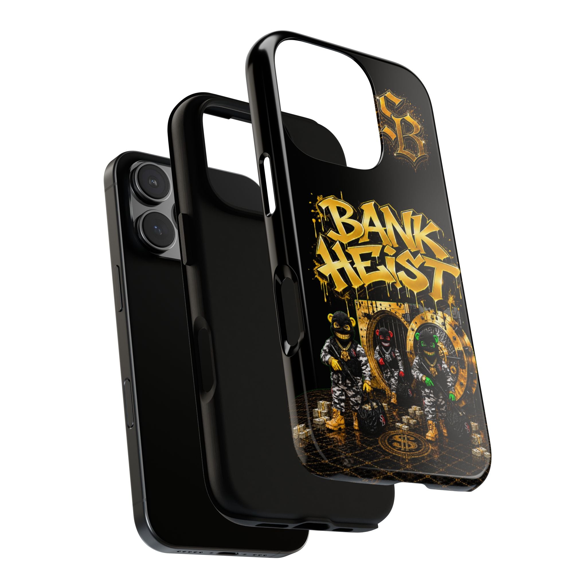SCUMMIEBEARZ Bank Heist Tough Cases