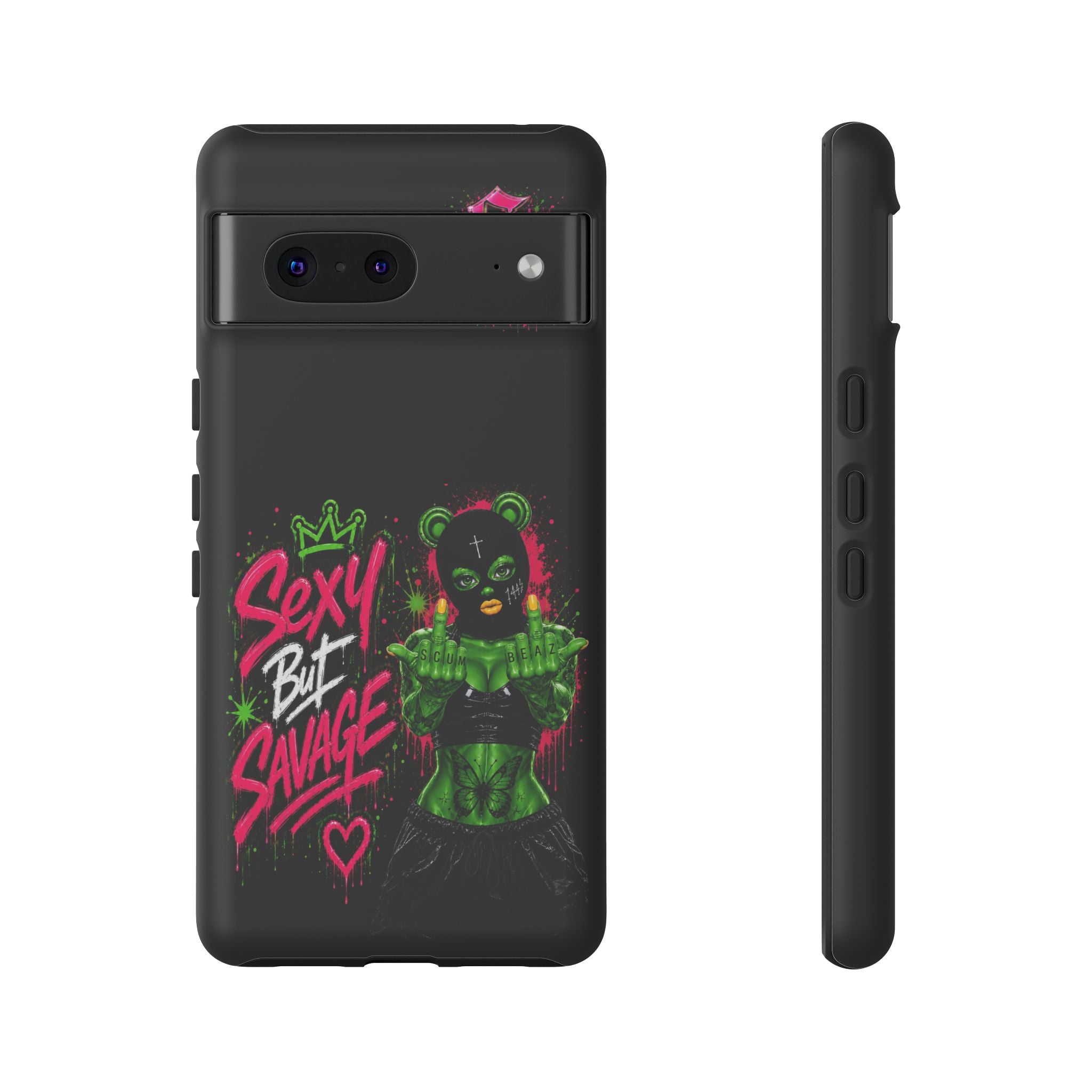 SCUMMIEBEARZ Sexy But Savage Green Remix Tough Cases