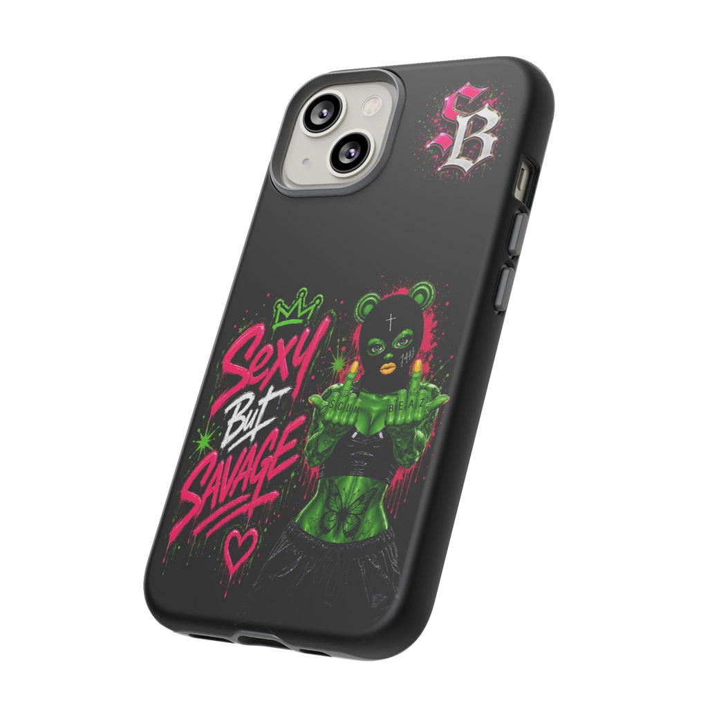 SCUMMIEBEARZ Sexy But Savage Green Remix Tough Cases