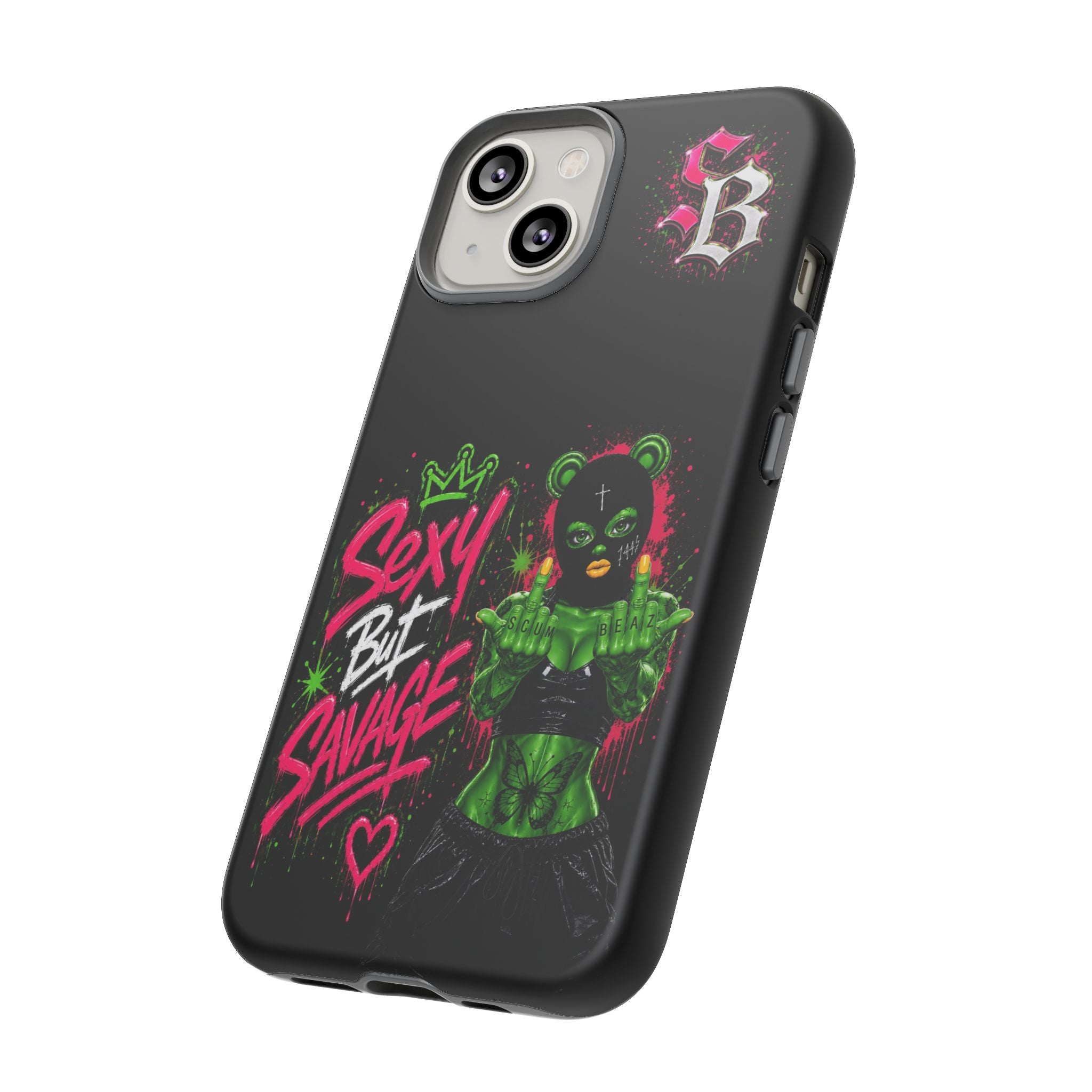 SCUMMIEBEARZ Sexy But Savage Green Remix Tough Cases