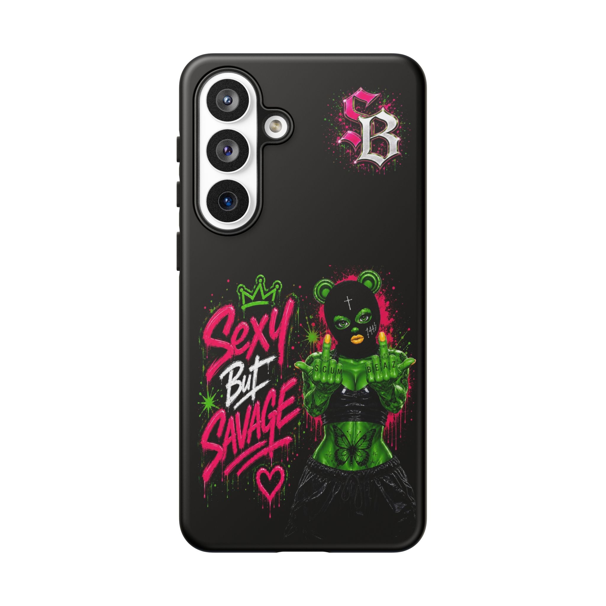 SCUMMIEBEARZ Sexy But Savage Green Remix Tough Cases