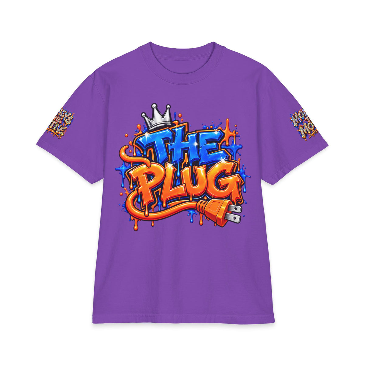 Unisex Max Heavyweight Short Sleeve-THE PLUG REMIX-SCUMMIEBEARZ™️