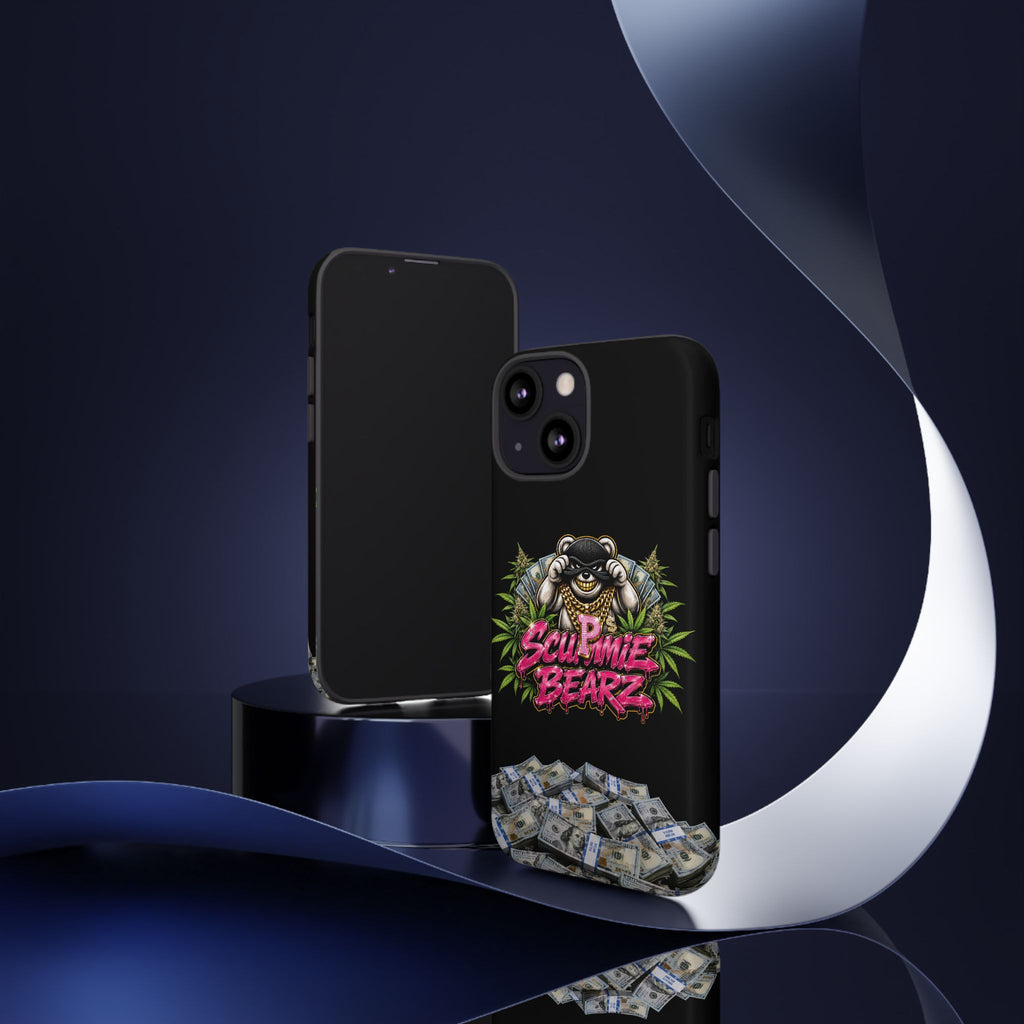 SCUMMIEBEARZ P.M.W. (P***y Money Weed) Logo Tough Cases