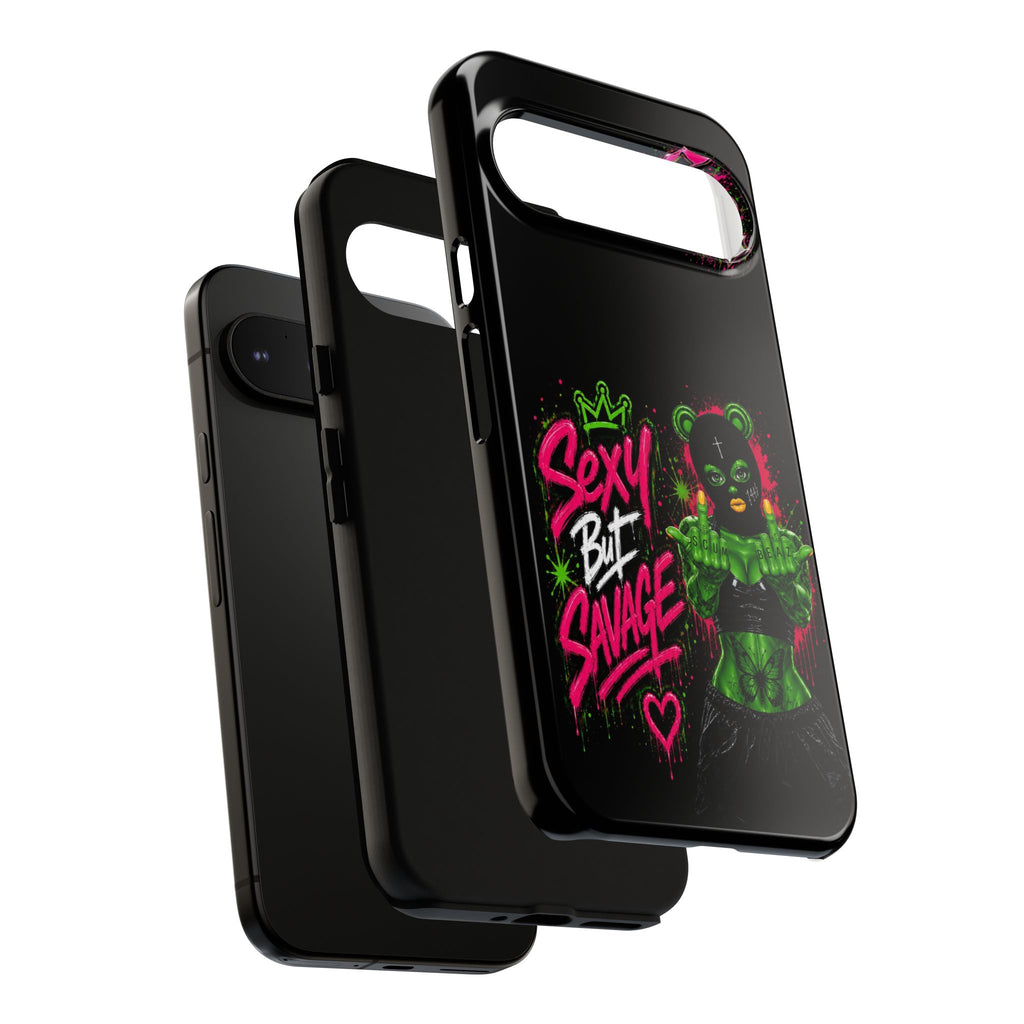 SCUMMIEBEARZ Sexy But Savage Green Remix Tough Cases