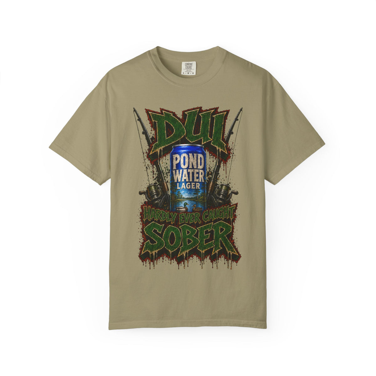 Unisex Garment-Dyed T-shirt-HILLBILLY COLLECTION -SCUMMIEBEARZ™