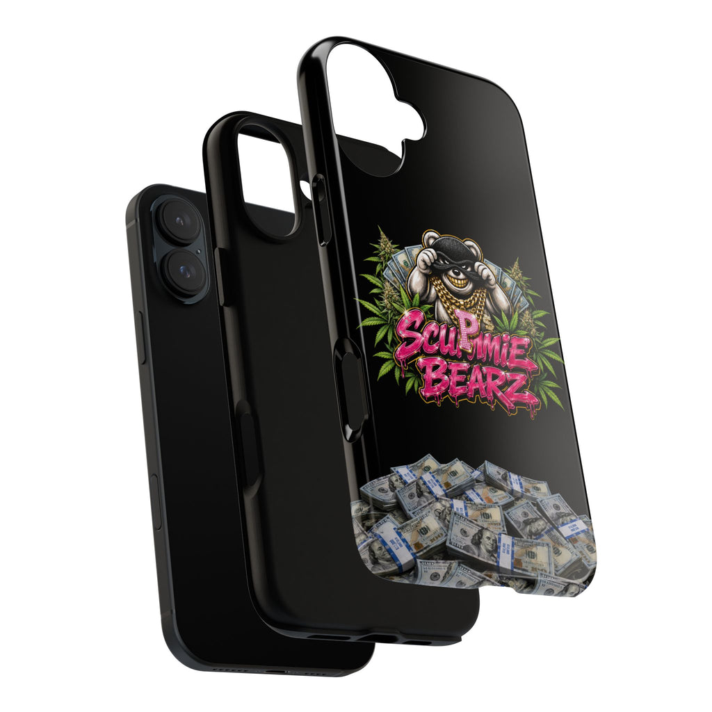 SCUMMIEBEARZ P.M.W. (P***y Money Weed) Logo Tough Cases