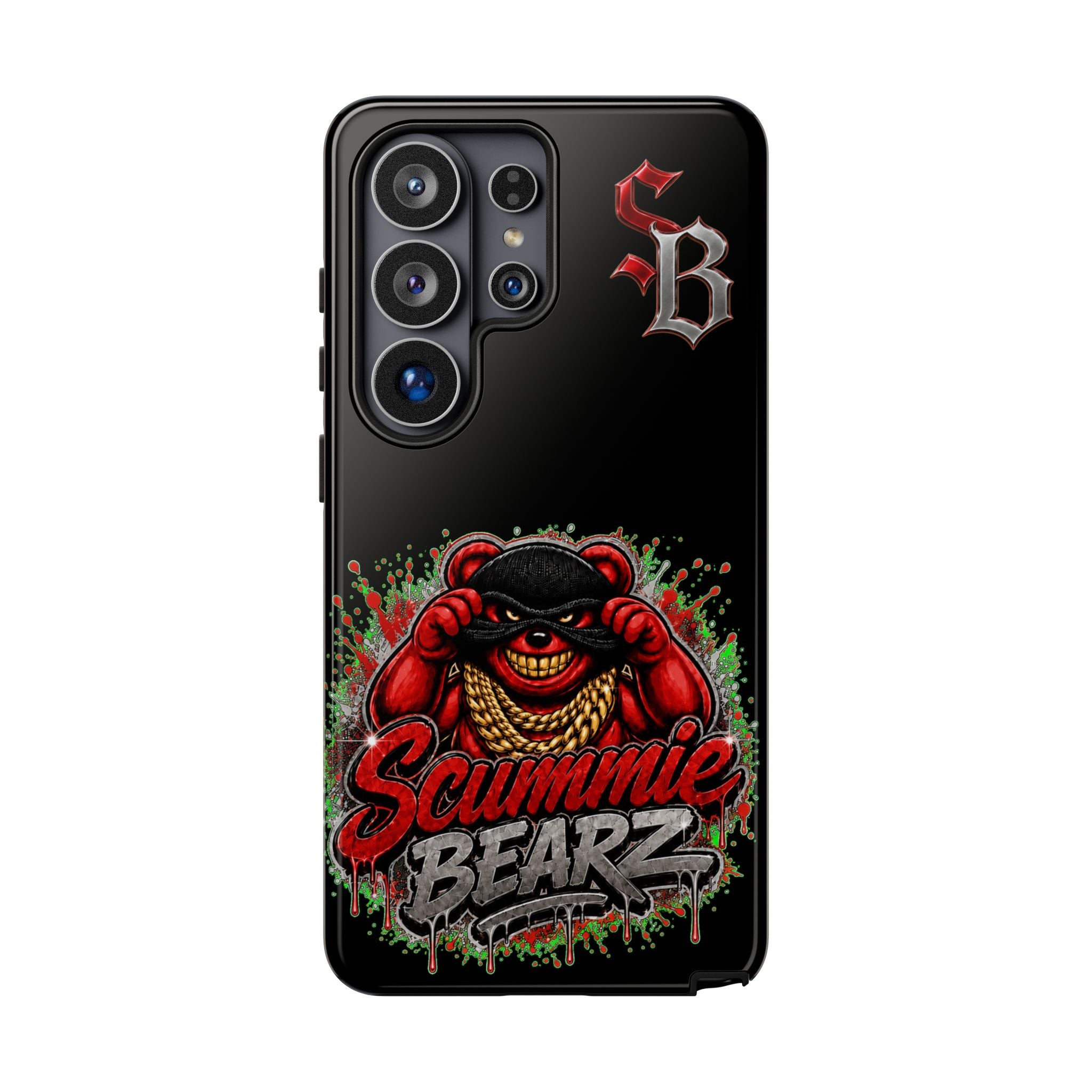 SCUMMIEBEARZ ♦️RED LOGO♦️ Tough Cases