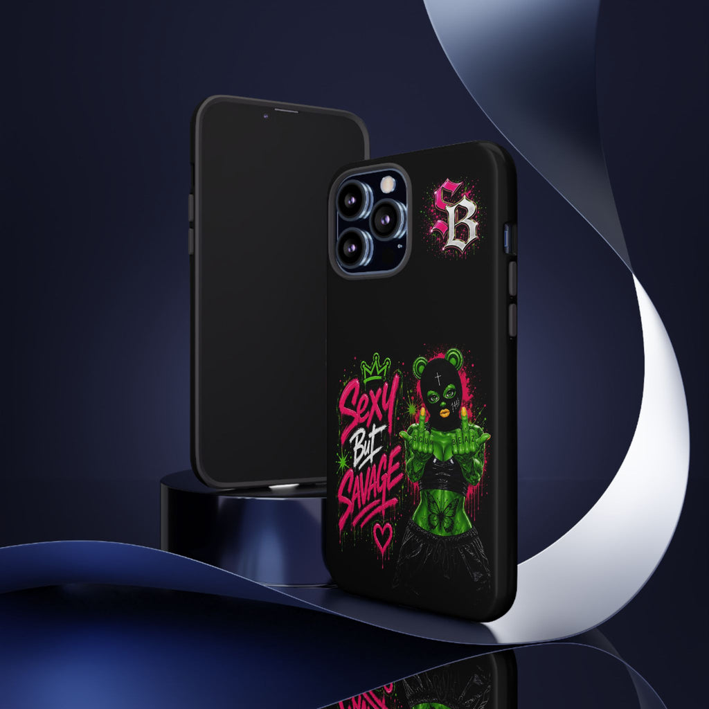 SCUMMIEBEARZ Sexy But Savage Green Remix Tough Cases