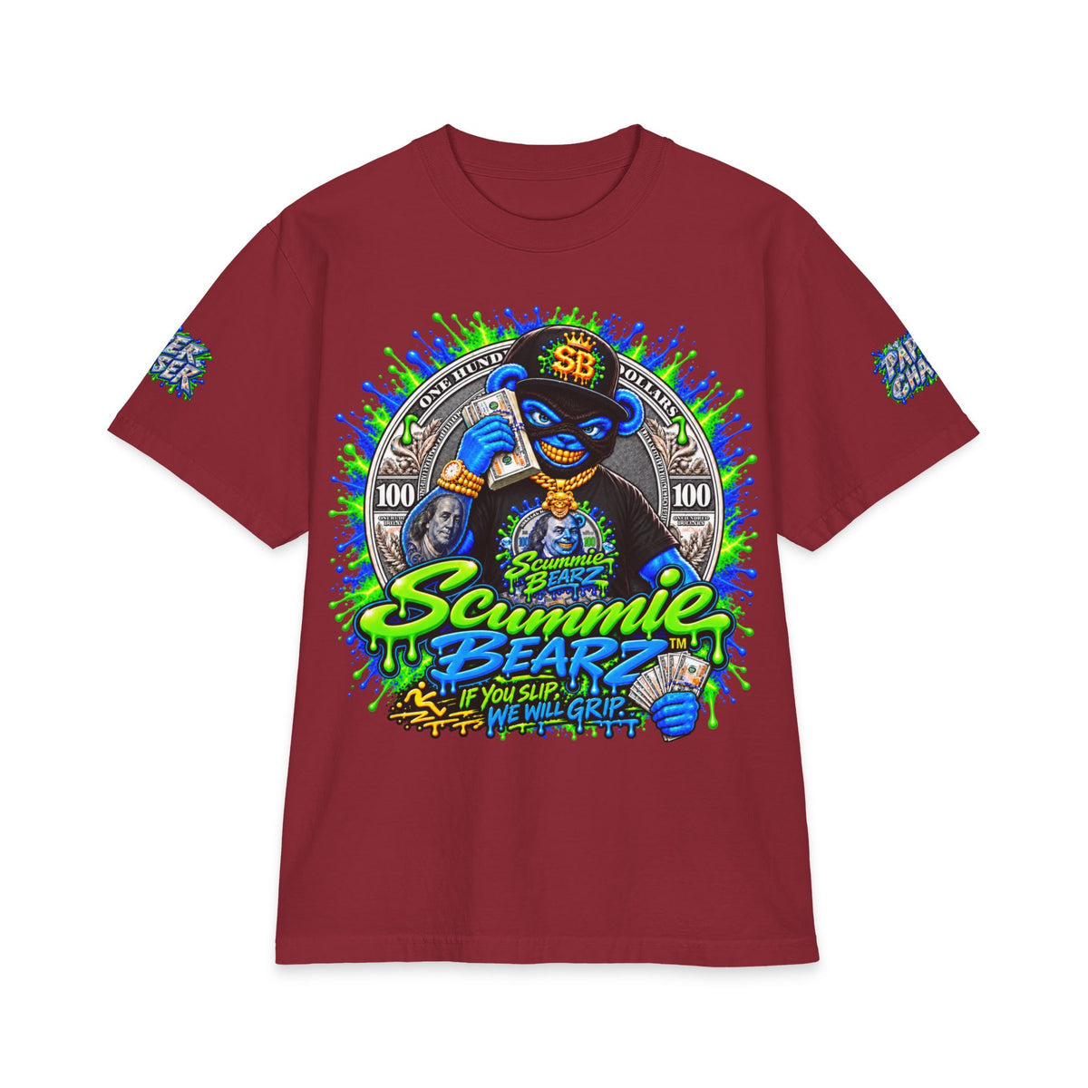 Dat Money Keep Calling Me | SCUMMIEBEARZ™ Shaka Wear Heavyweight Tee
