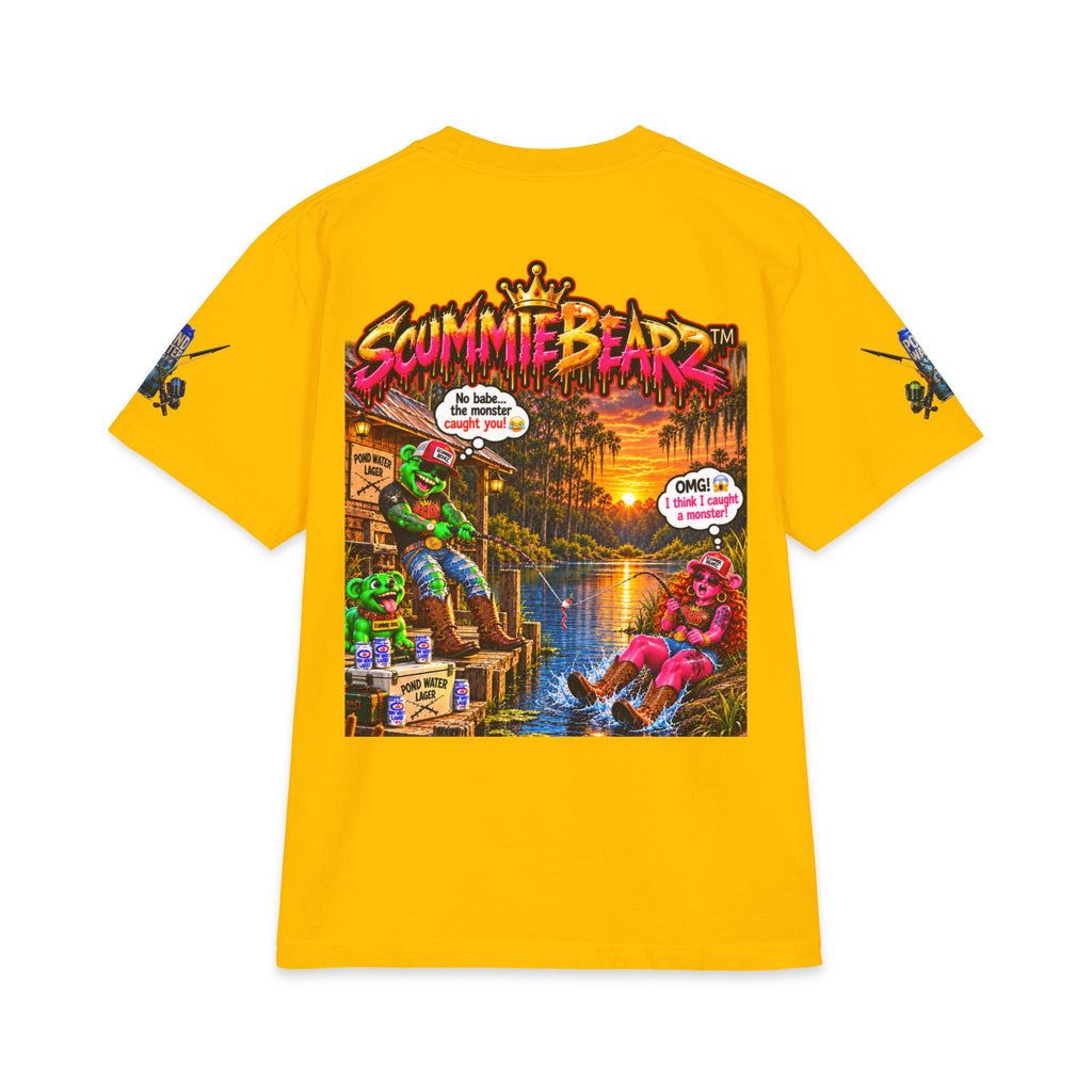 No Babe The Monster Got You | SCUMMIEBEARZ™ Shaka Wear Heavyweight Tee