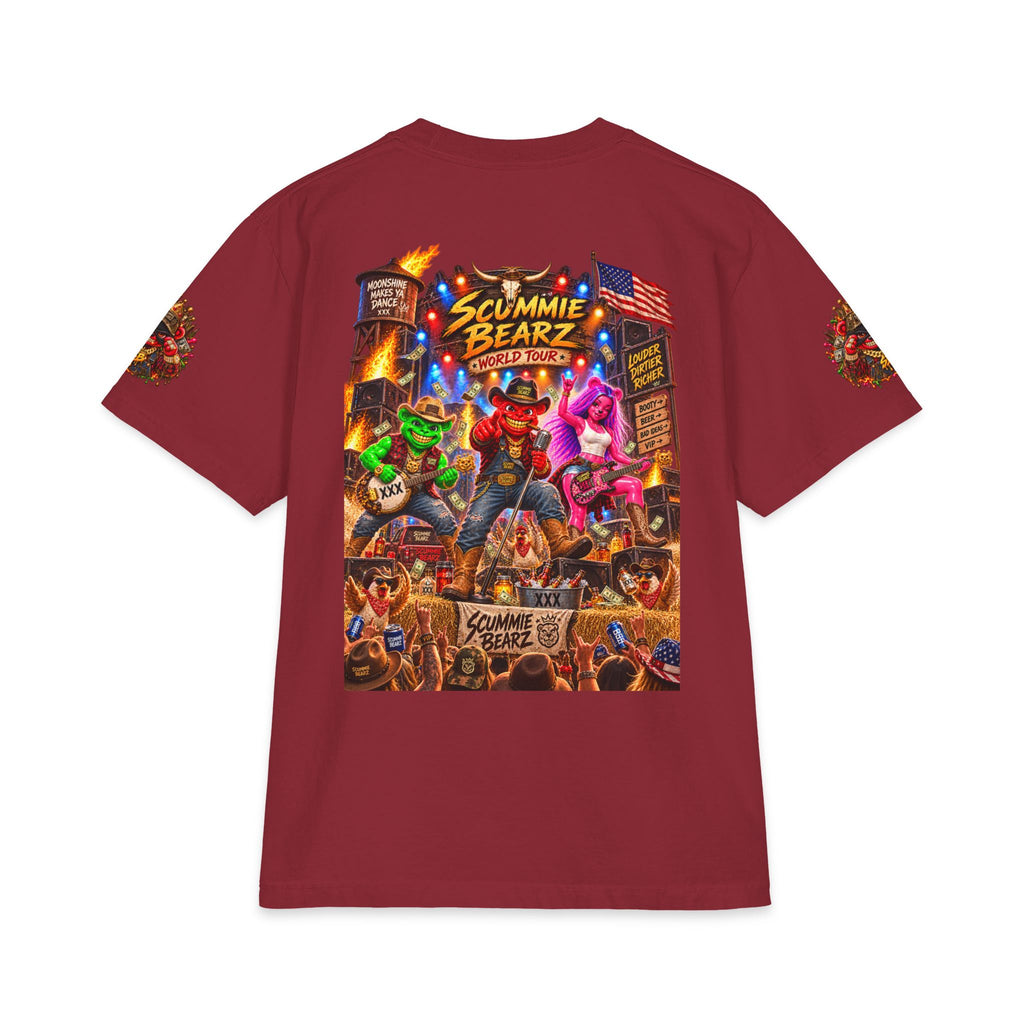 Country World Tour | SCUMMIEBEARZ™ Shaka Wear Heavyweight Tee