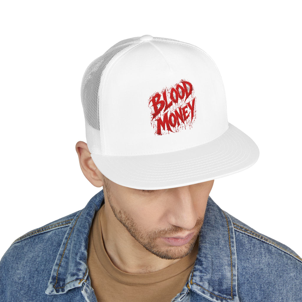 5 Panel Trucker Cap-BLOOD MONEY-SCUMMIEBEARZ™