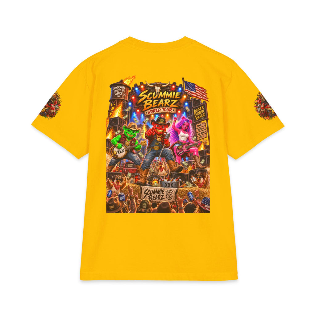 Country World Tour | SCUMMIEBEARZ™ Shaka Wear Heavyweight Tee