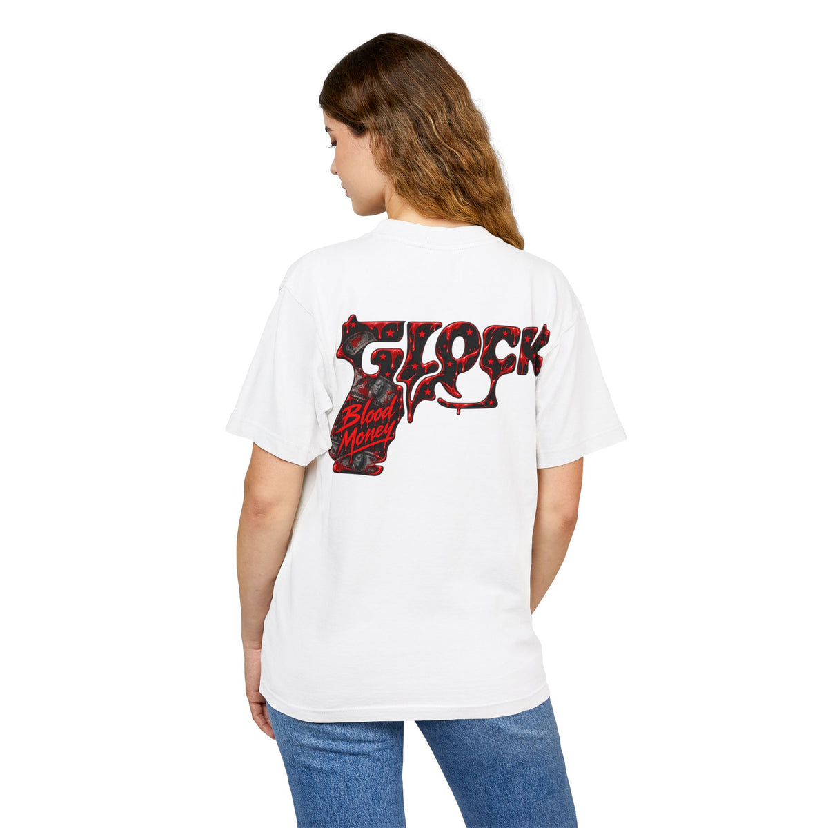 Unisex  Graphic T-Shirt - Glock™ Blood Money - SCUMMIEBEARZ™
