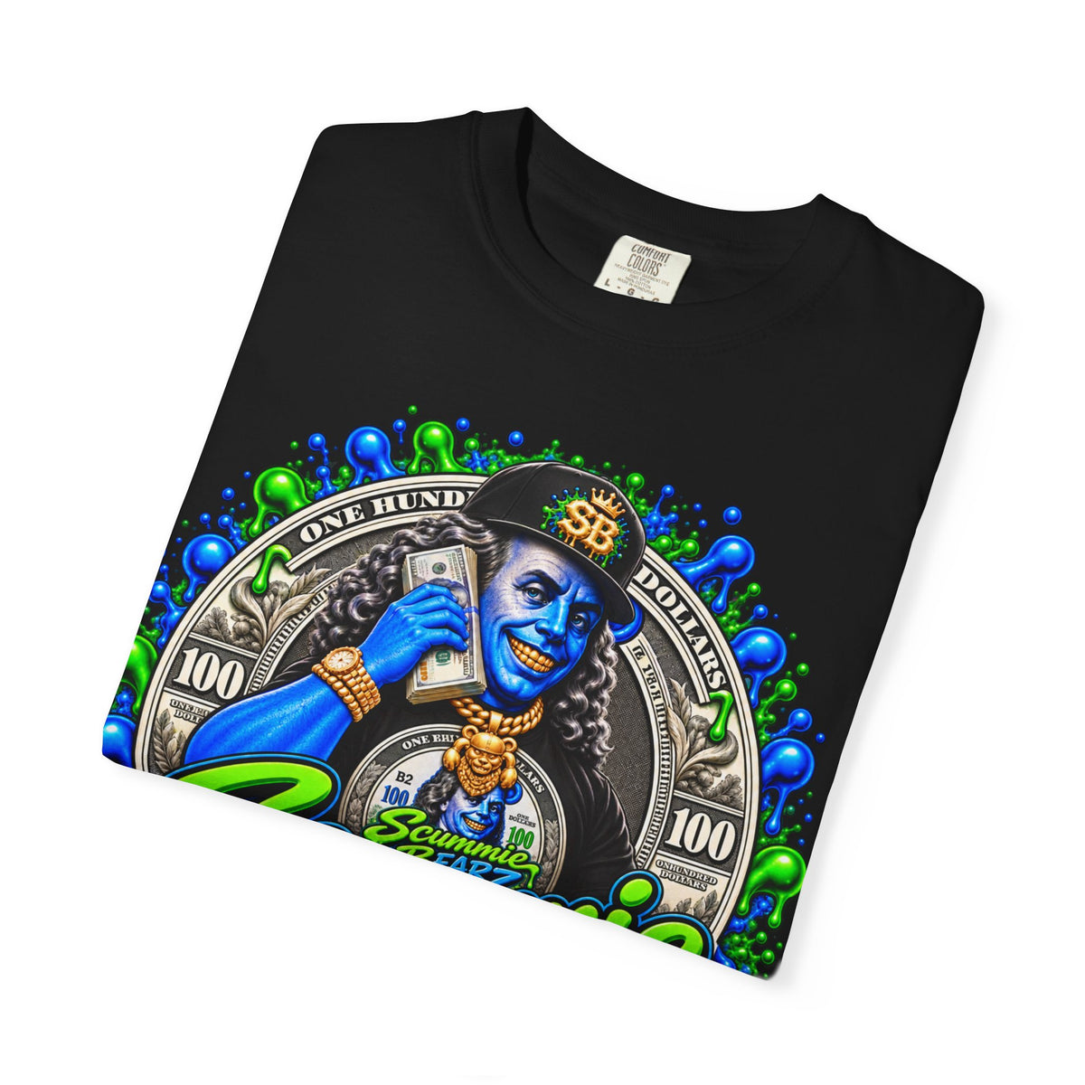 Comfort color 1717- "Paper Chaser" Graphic T-Shirt wha-SCUMMIEBEARZ™️