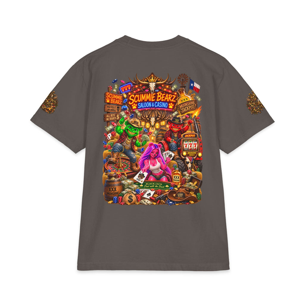 Saloon And Casino | SCUMMIEBEARZ™ Shaka Wear Heavyweight Tee