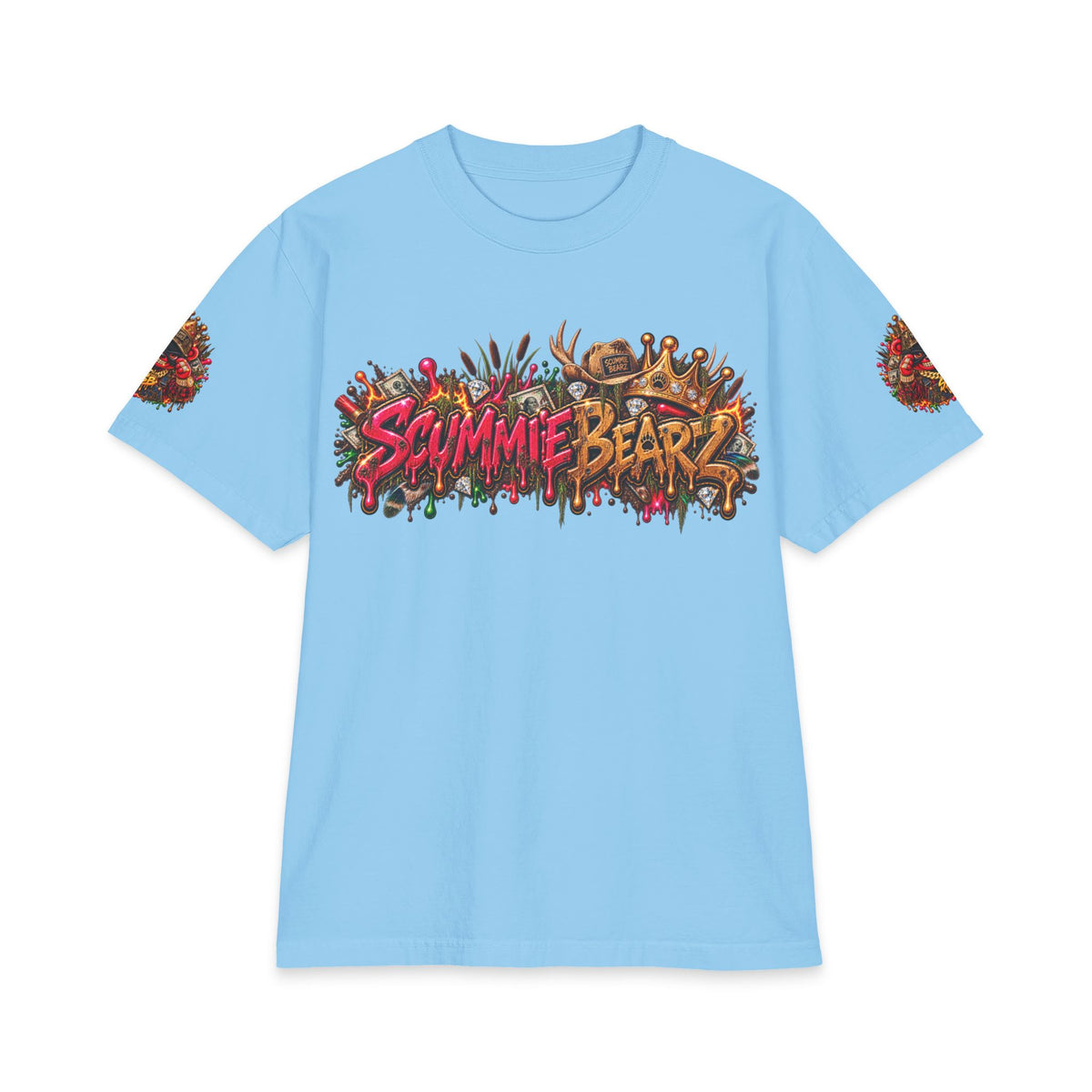 Country Brew Sled | SCUMMIEBEARZ™ Shaka Wear Heavyweight Tee