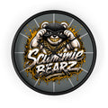 Wall Clock-Gold and Silver Logo-SCUMMIEBEARZ™